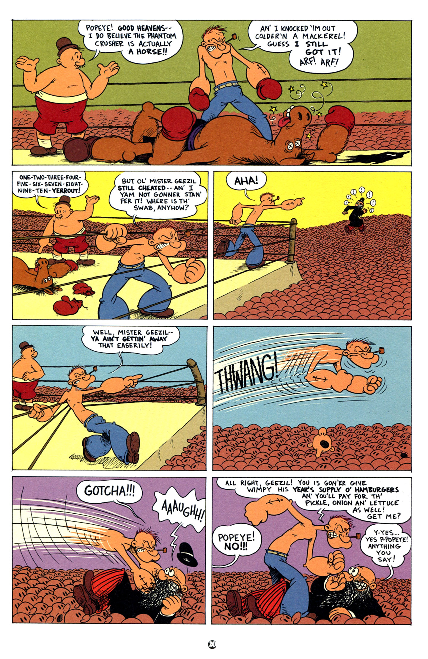 Read online Popeye (2012) comic -  Issue #3 - 22