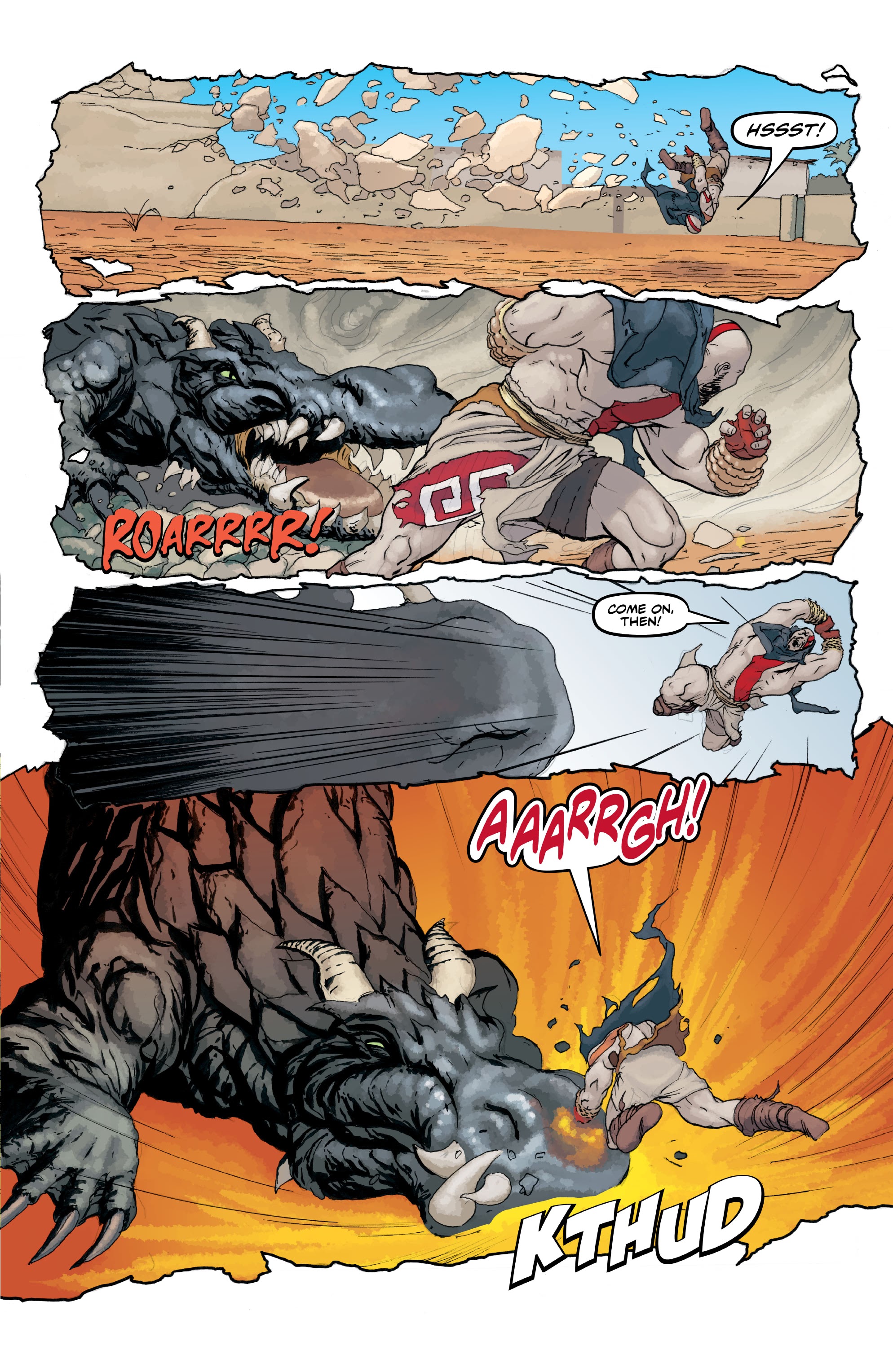 Read online God of War: Fallen God comic -  Issue #3 - 5
