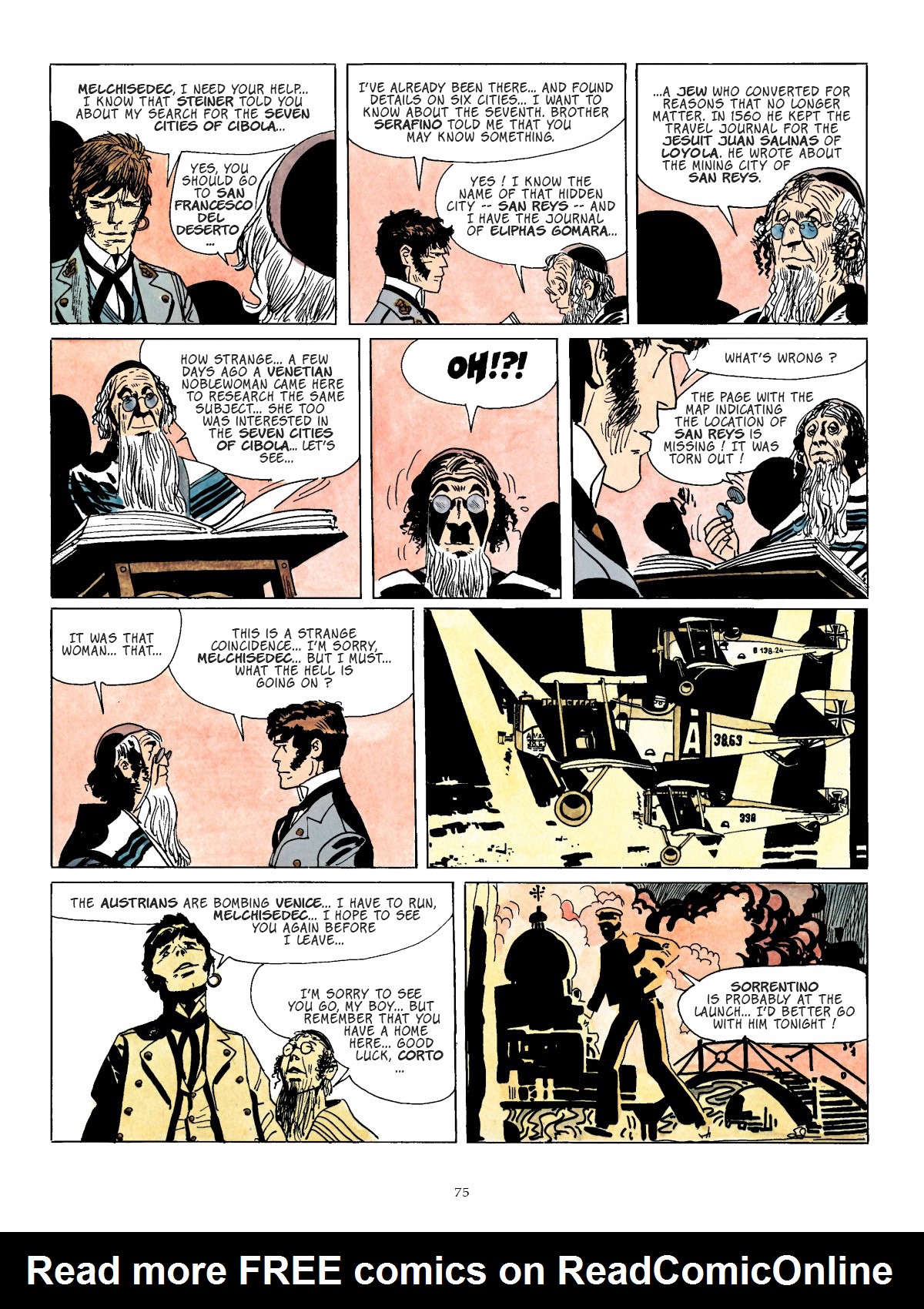 Read online Corto Maltese comic -  Issue # TPB 6 - 70