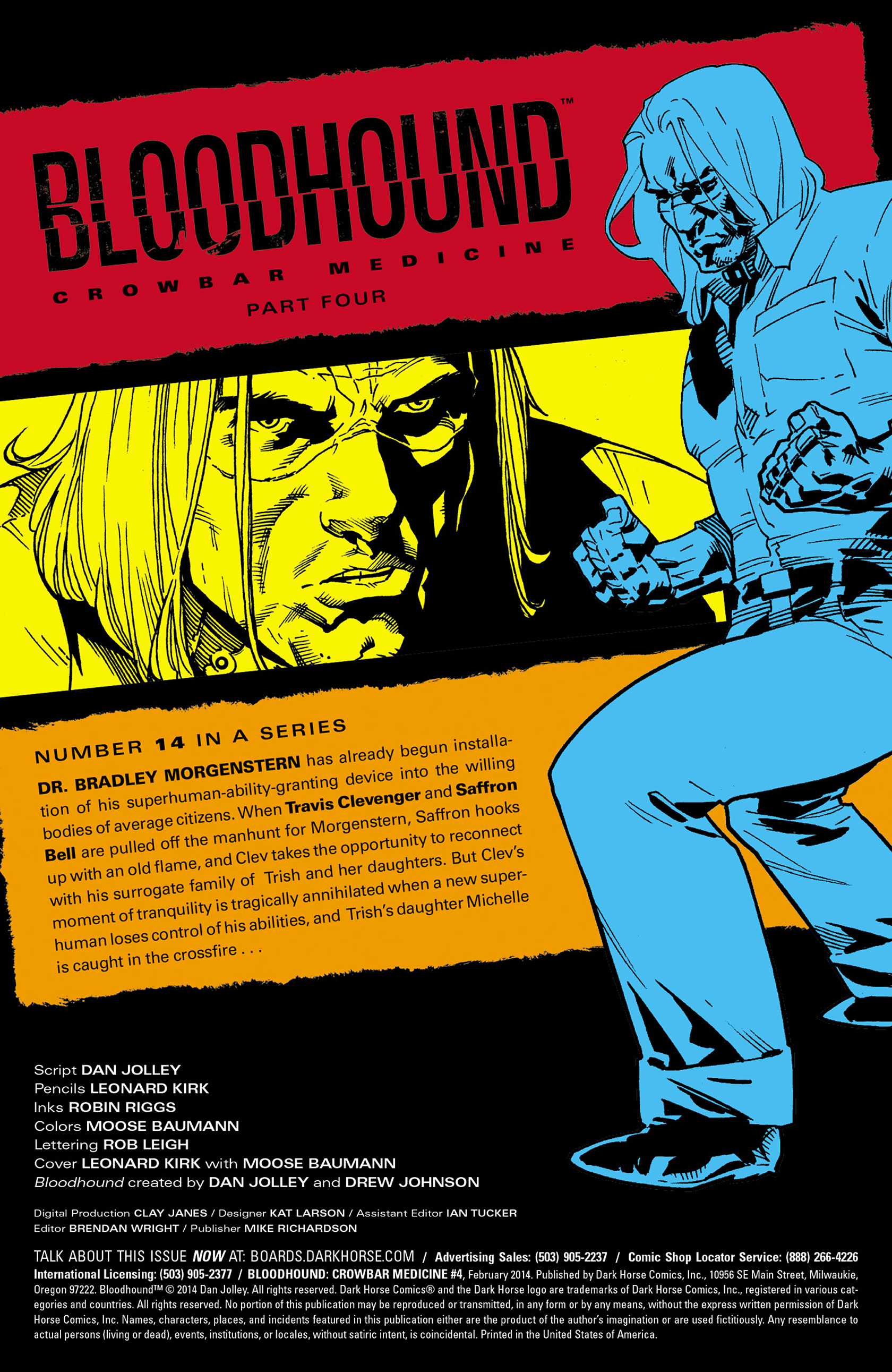Read online Bloodhound: Crowbar Medicine comic -  Issue #4 - 2