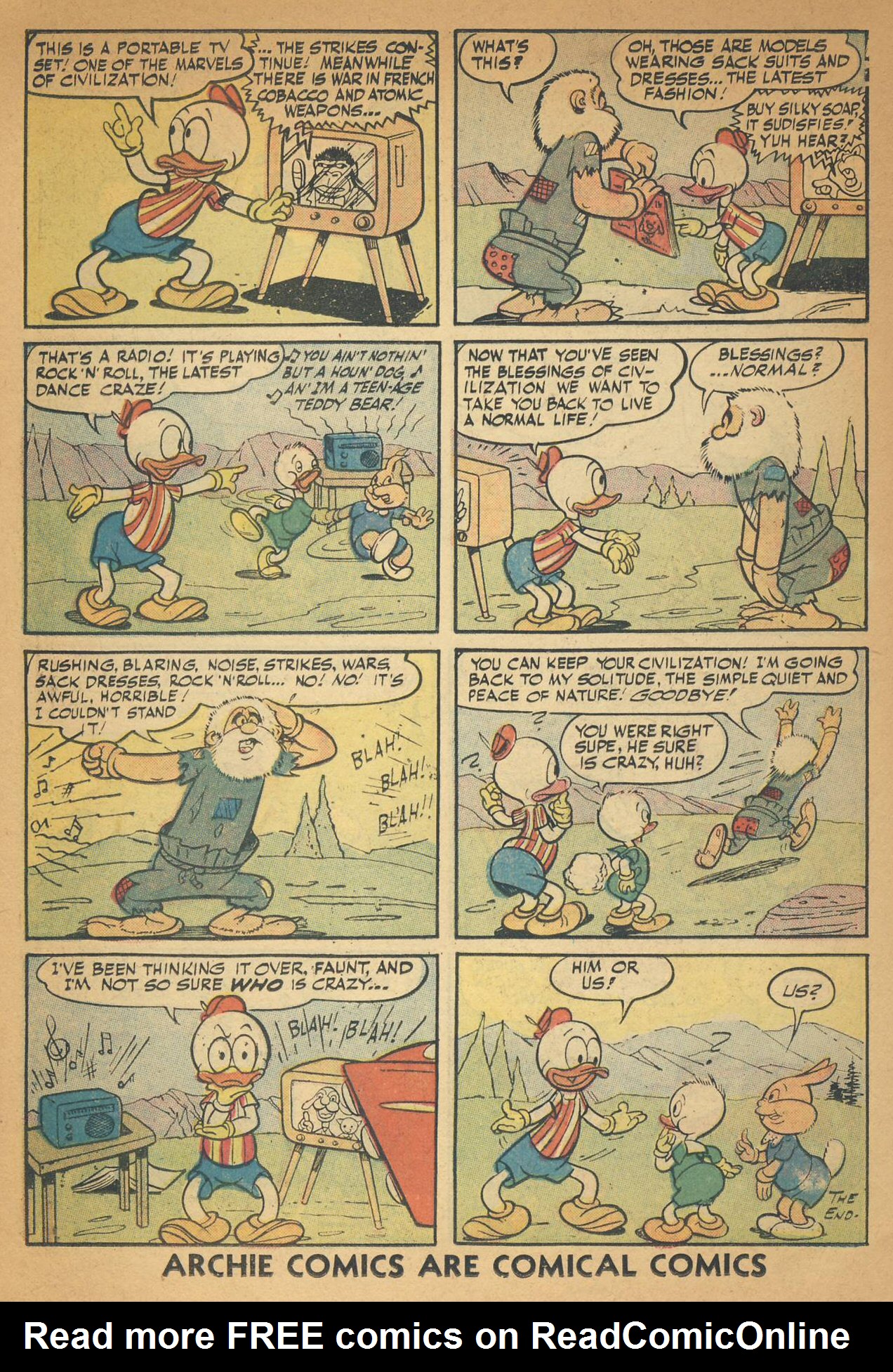 Read online Super Duck Comics comic -  Issue #83 - 34
