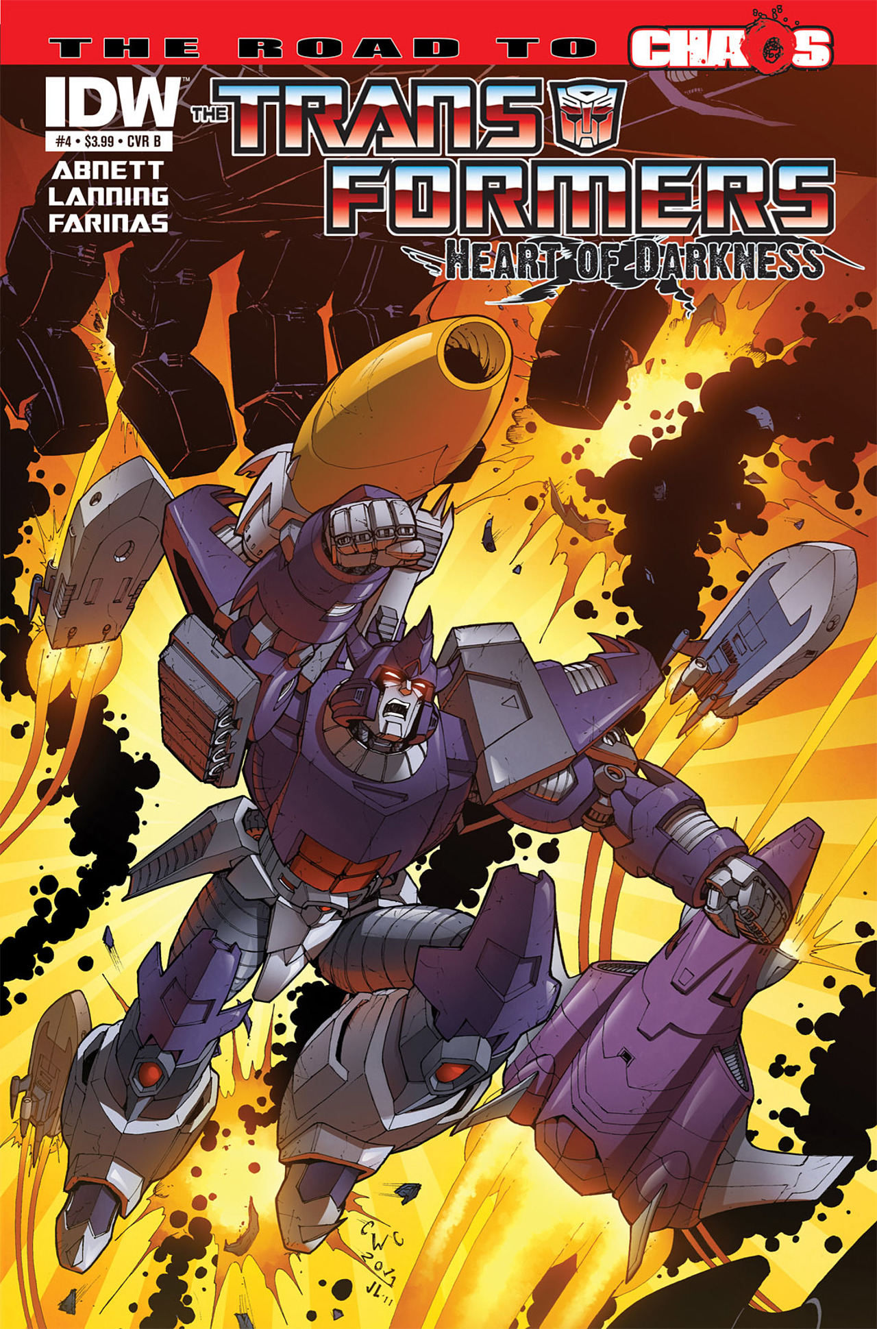 Read online Transformers: Heart of Darkness comic -  Issue #4 - 2