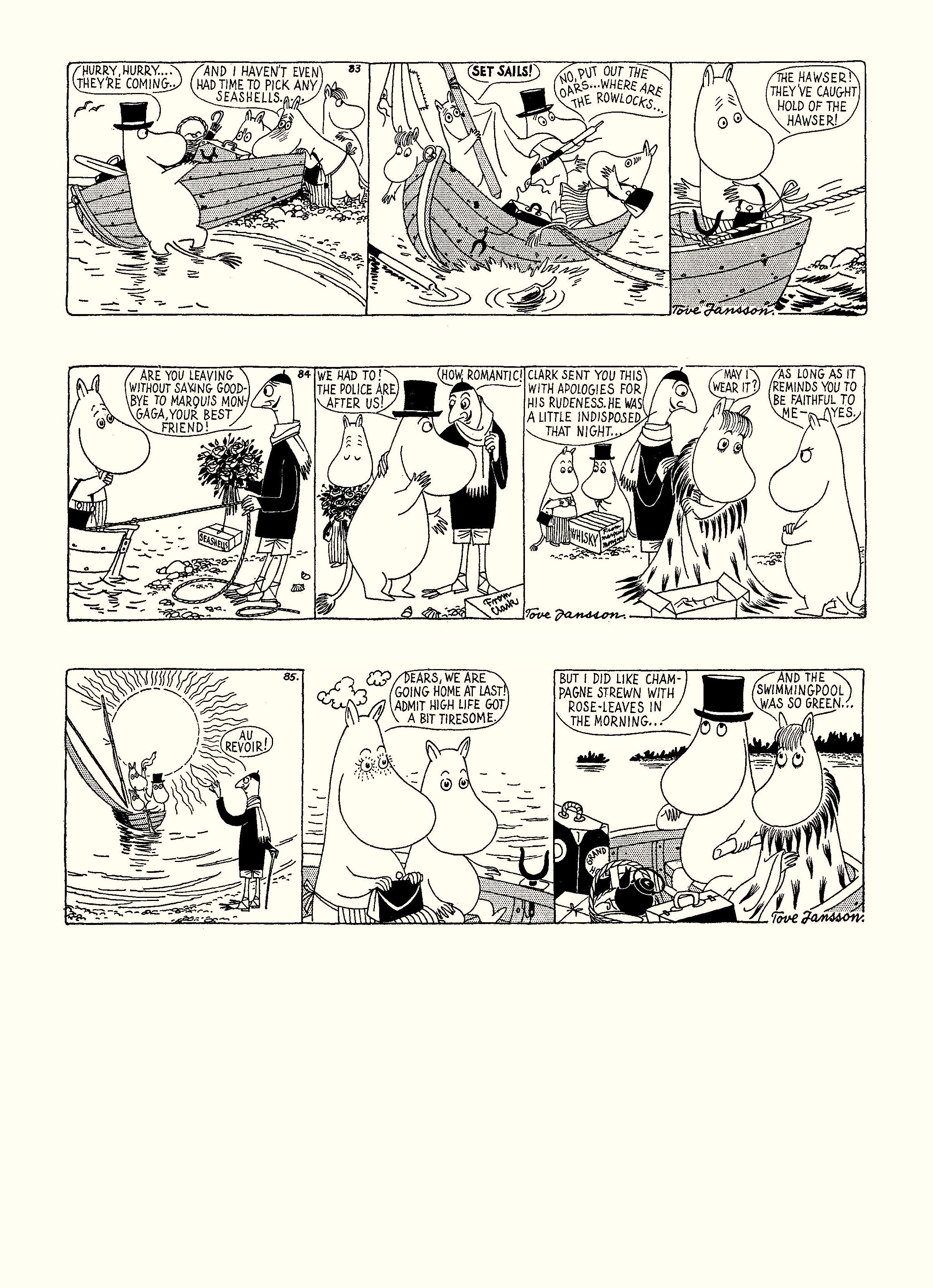 Read online Moomin: The Complete Tove Jansson Comic Strip comic -  Issue # TPB 1 - 69