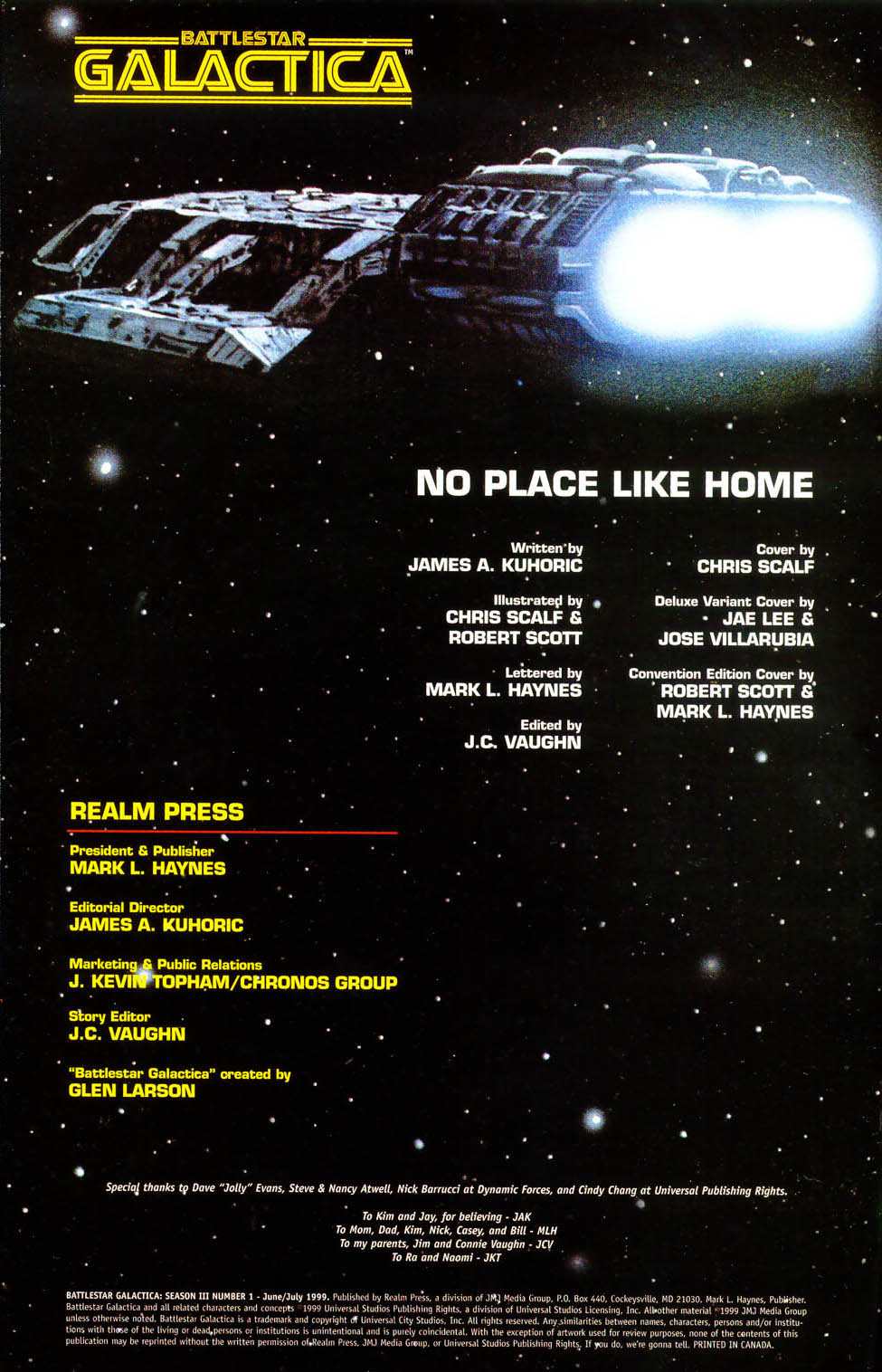 Read online Battlestar Galactica: Season III comic -  Issue #1 - 2
