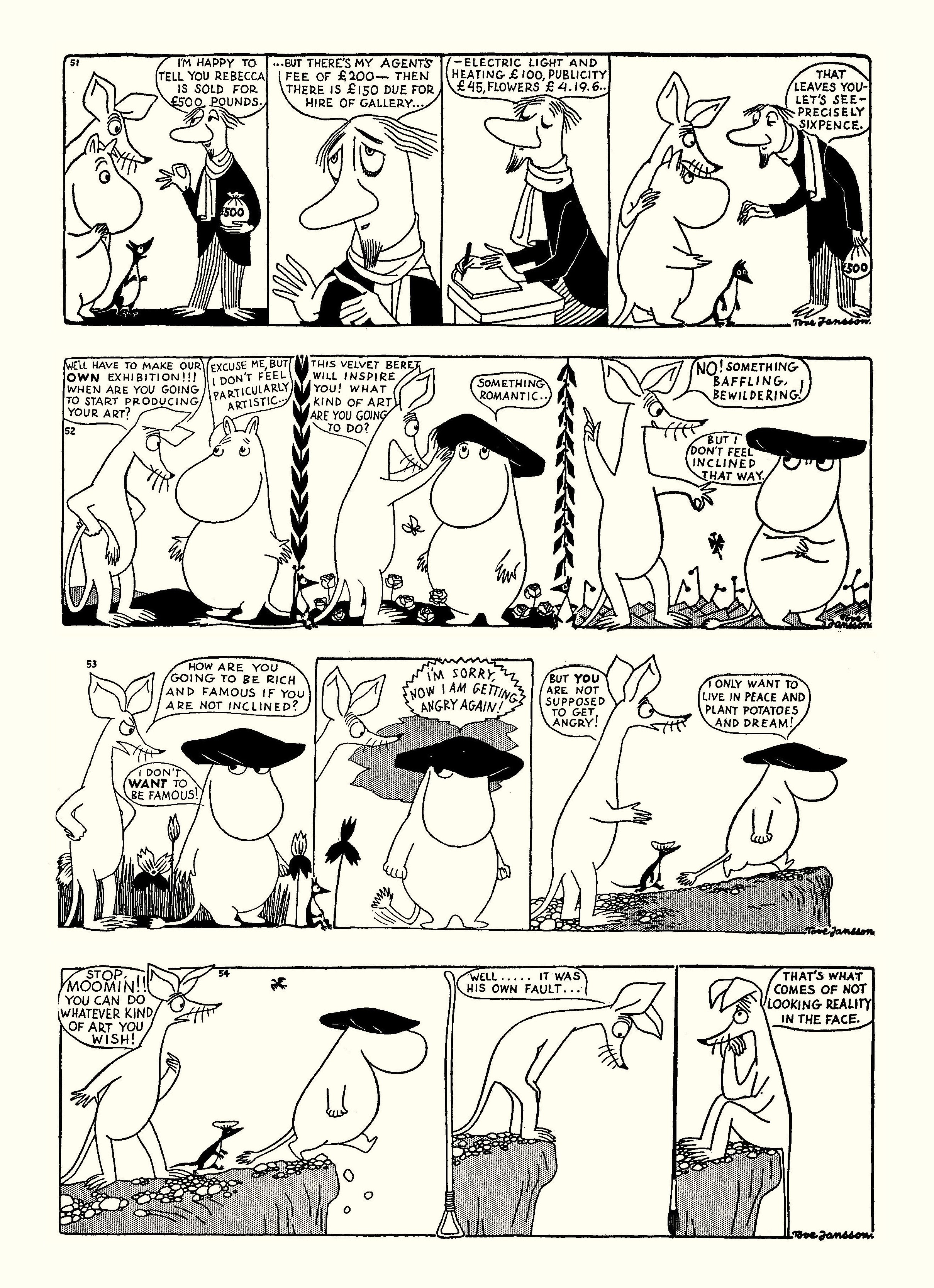 Read online Moomin: The Complete Tove Jansson Comic Strip comic -  Issue # TPB 1 - 19