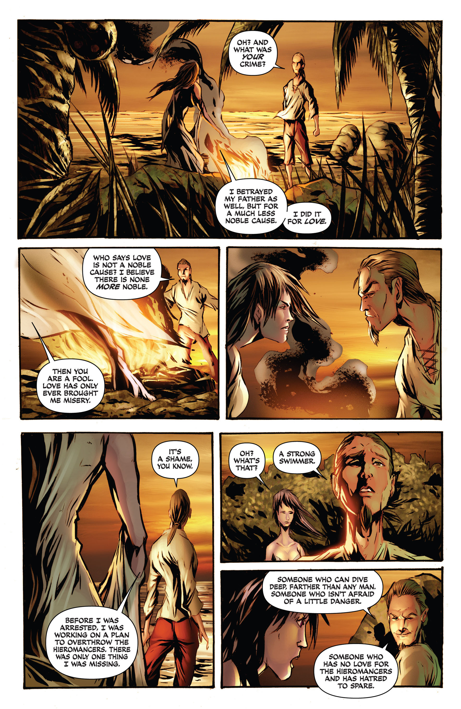 Read online Damsels: Mermaids comic -  Issue #1 - 17