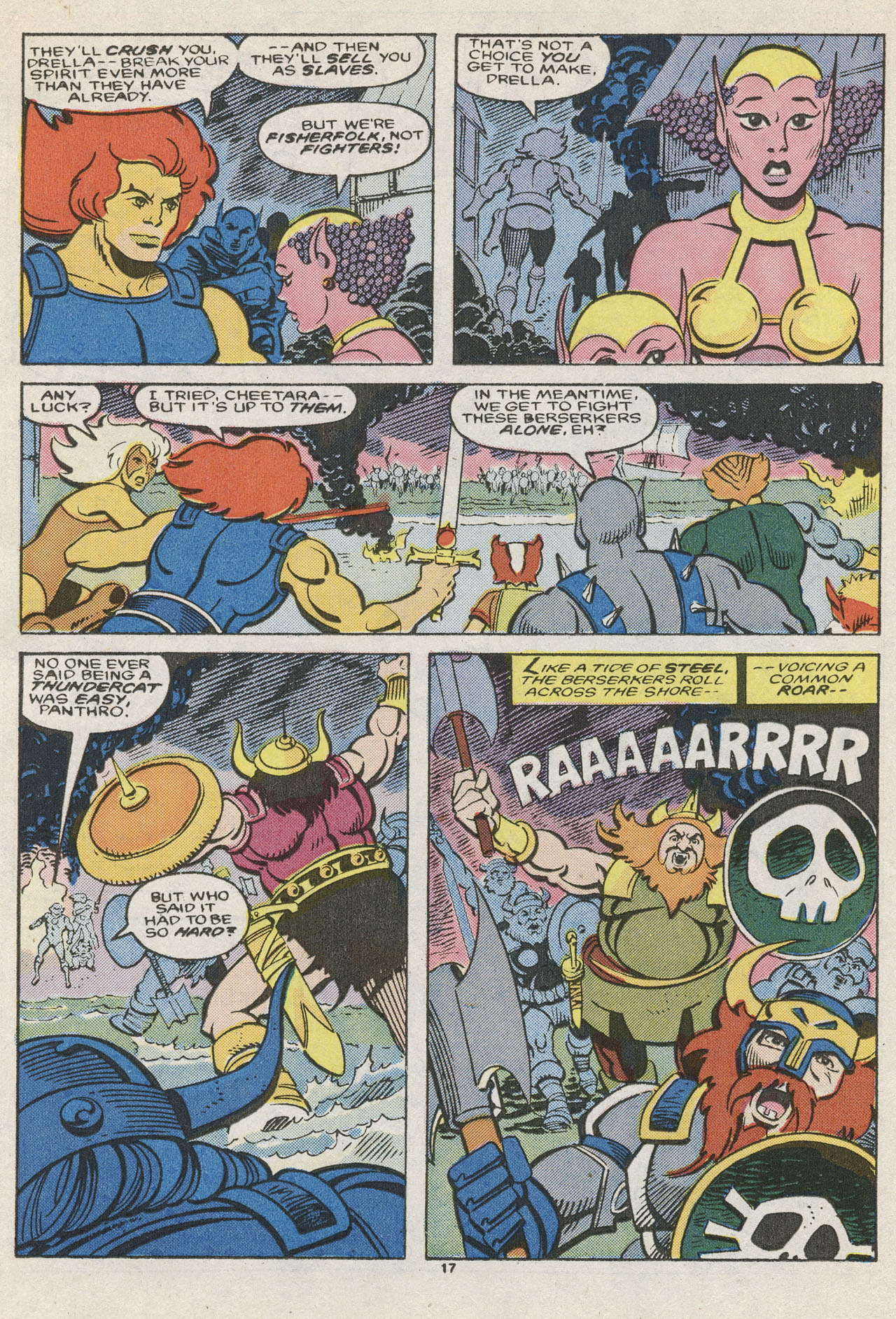 Read online ThunderCats (1985) comic -  Issue #12 - 24