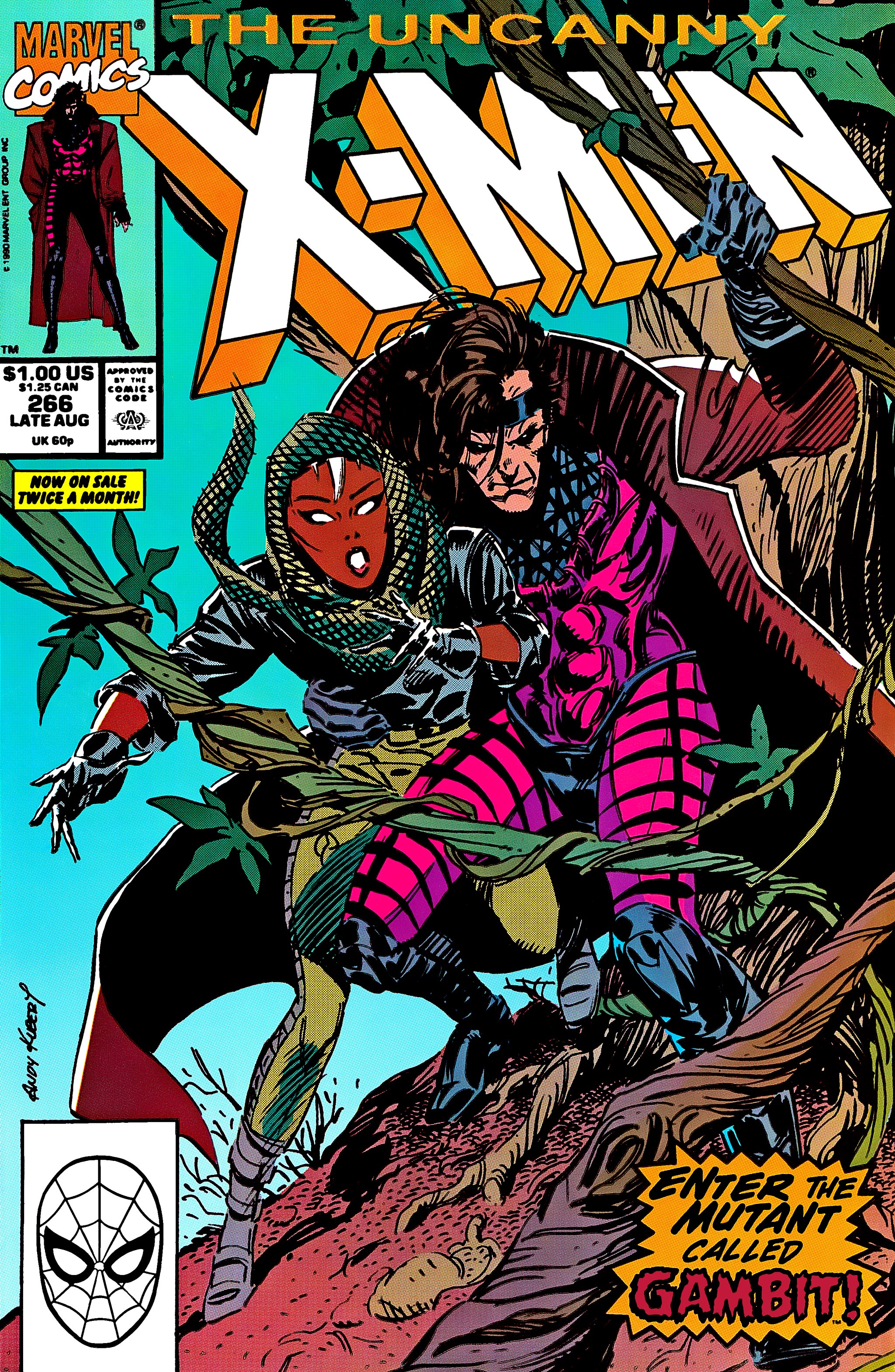 Read online Uncanny X-Men (1963) comic -  Issue #266 - 1