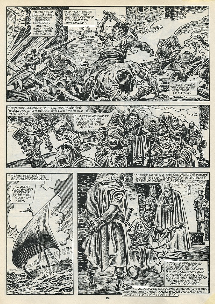 Read online The Savage Sword Of Conan comic -  Issue #196 - 20