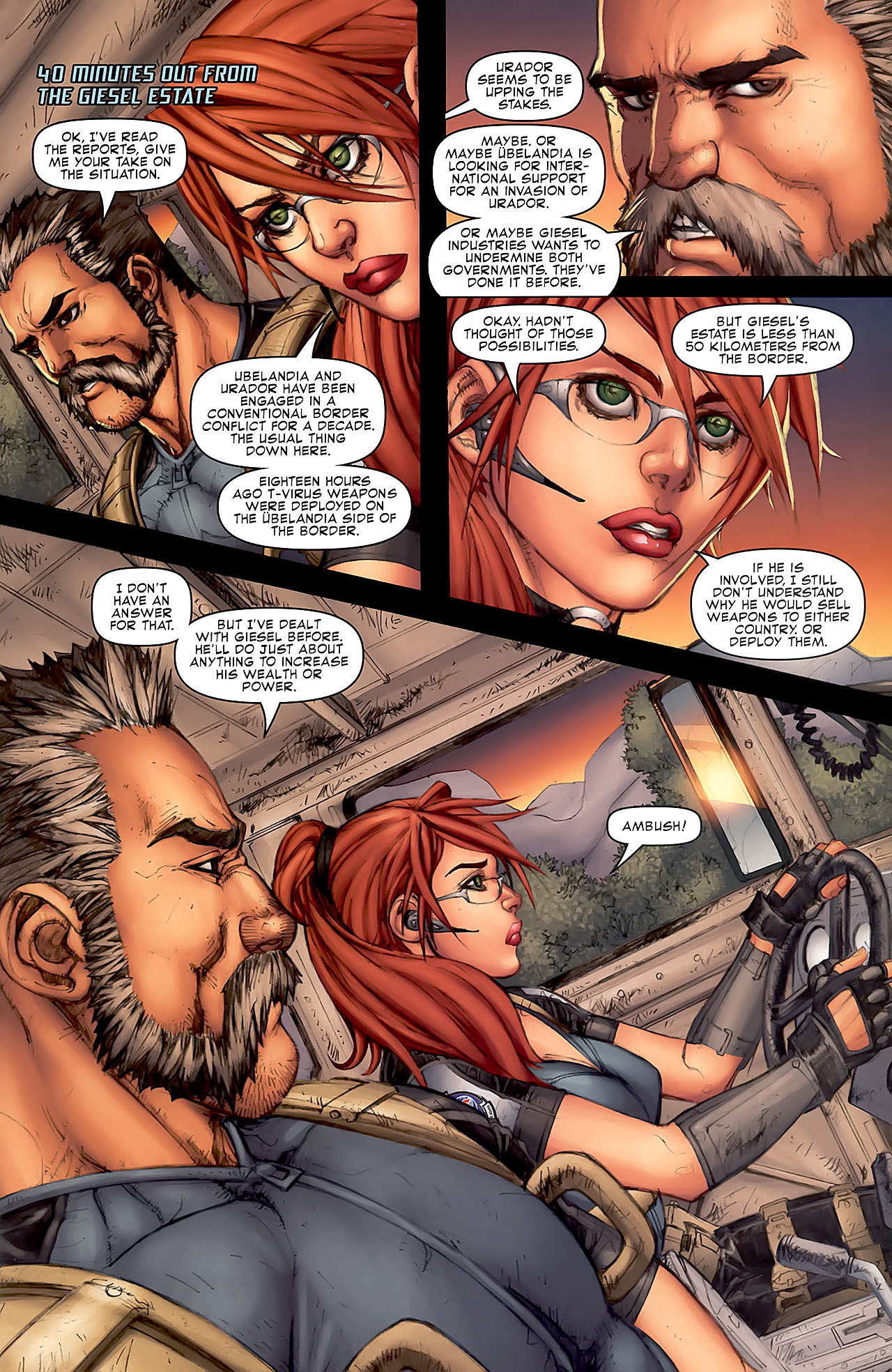 Read online Resident Evil (2009) comic -  Issue #3 - 16