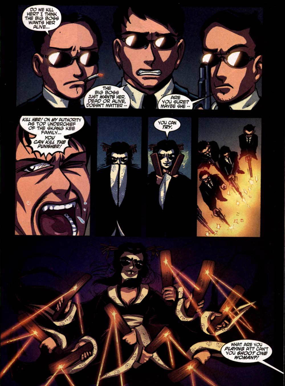 Read online Marvel Mangaverse: Punisher comic -  Issue # Full - 4