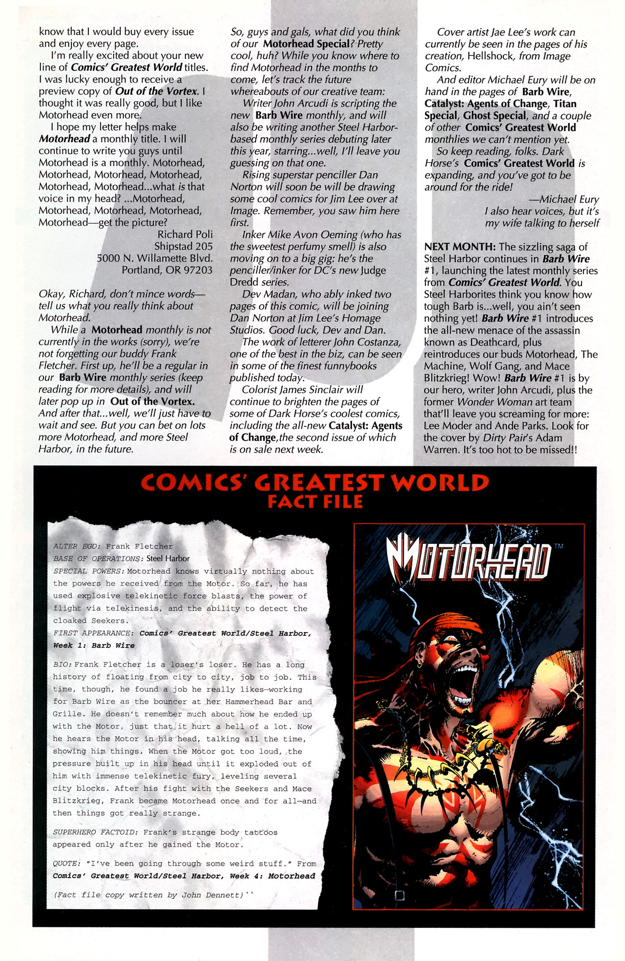 Read online Motorhead Special comic -  Issue # Full - 41