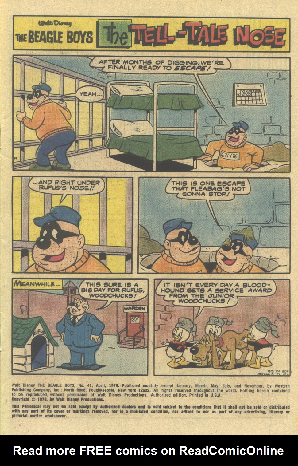 Read online Walt Disney THE BEAGLE BOYS comic -  Issue #41 - 3