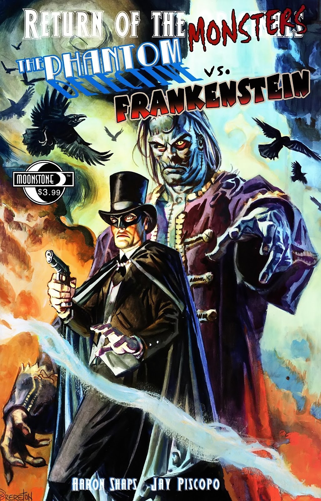 Return of the Monsters: Phantom Detective vs Frankenstein issue Full - Page 1