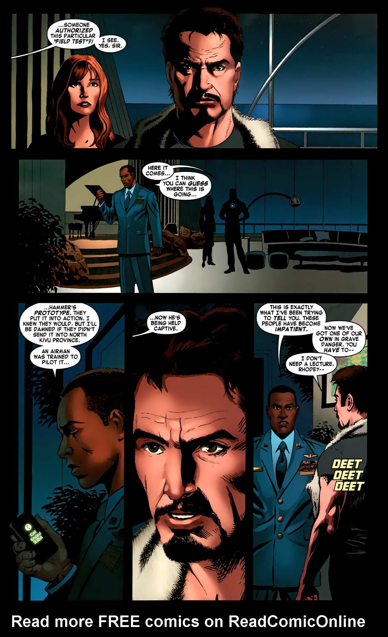 Read online Iron Man 2: Public Identity comic -  Issue #3 - 7
