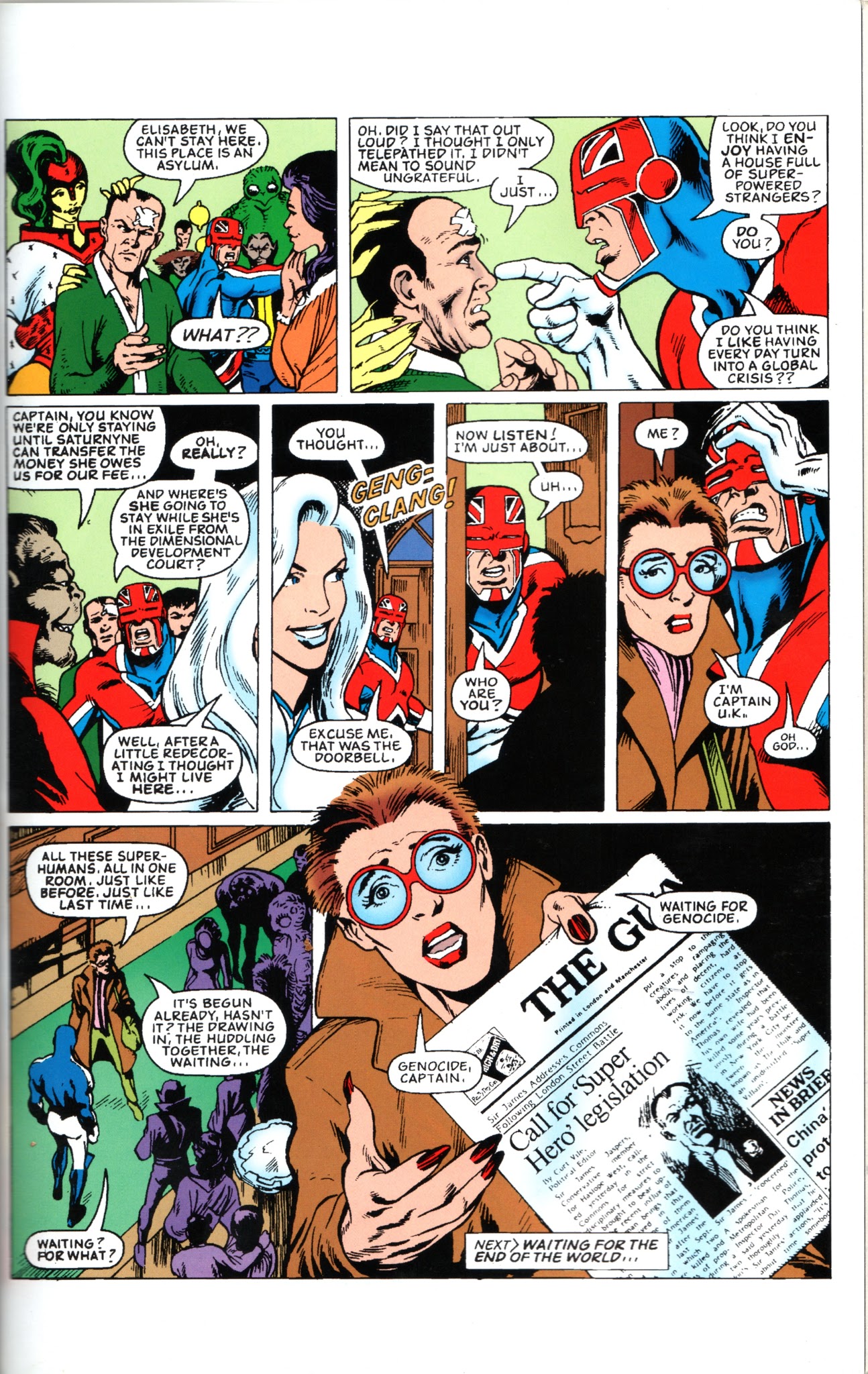 Read online Captain Britain (2002) comic -  Issue # TPB - 87