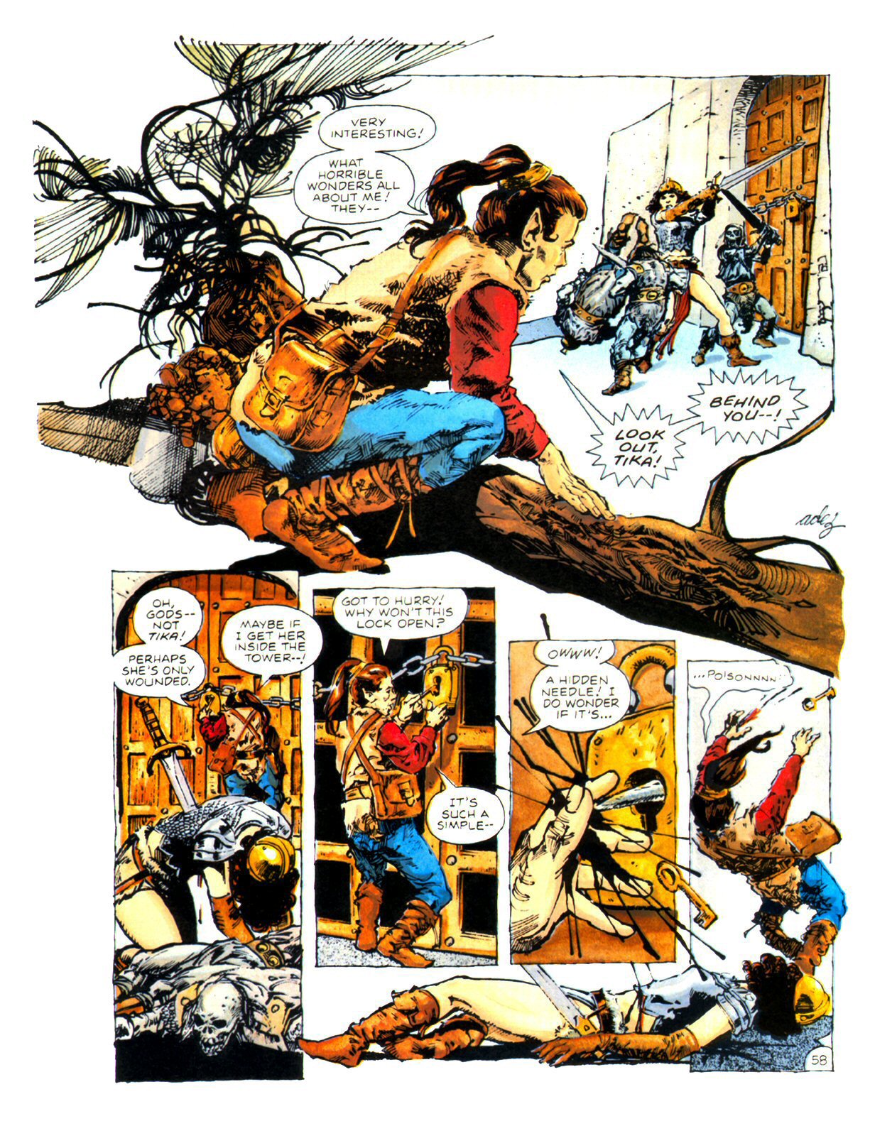 Read online Dragonlance Saga comic -  Issue #3 - 61
