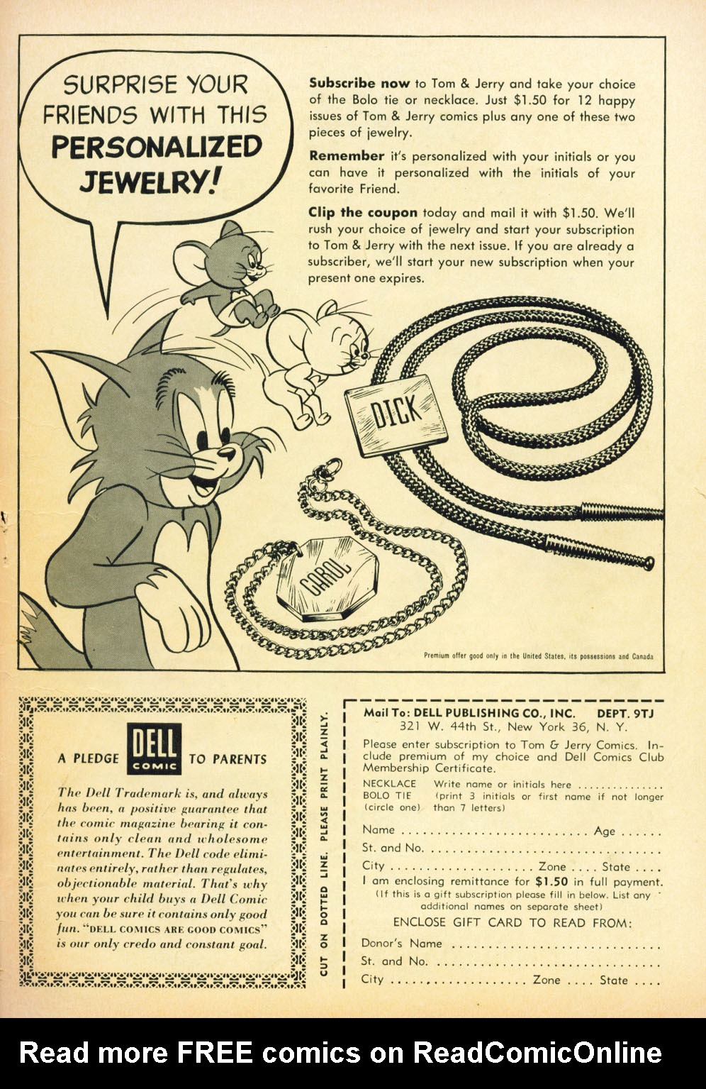 Read online Tom & Jerry Comics comic -  Issue #170 - 35