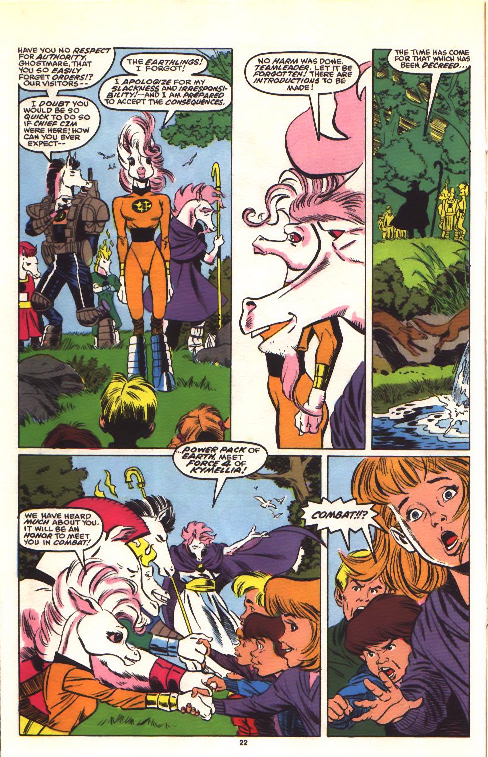 Read online Power Pack (1984) comic -  Issue #50 - 24