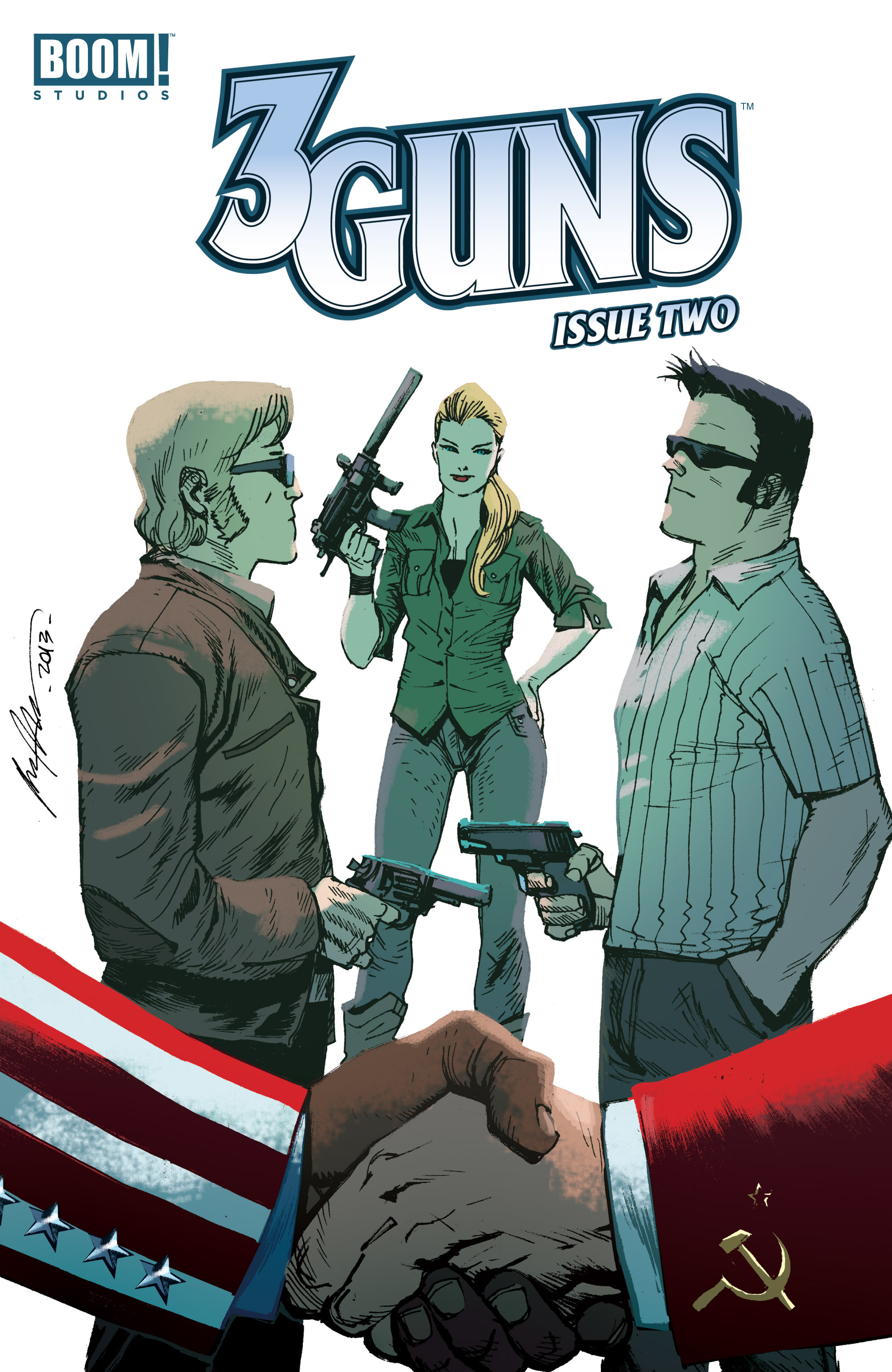 Read online 3 Guns comic -  Issue #2 - 1