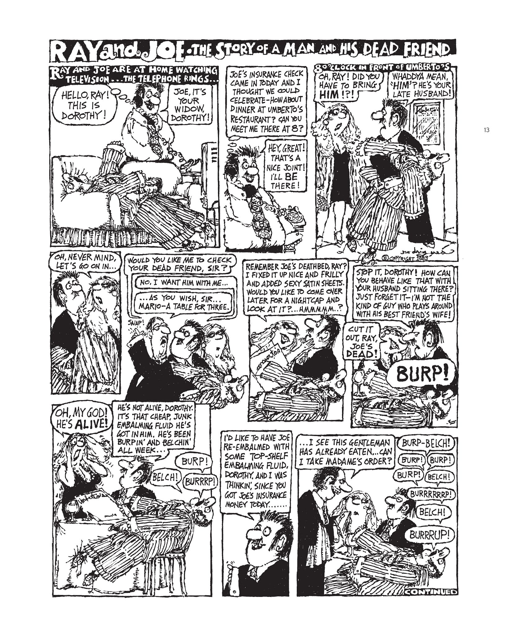 Read online Ray and Joe: The Story of a Man and His Dead Friend comic -  Issue # TPB (Part 1) - 14