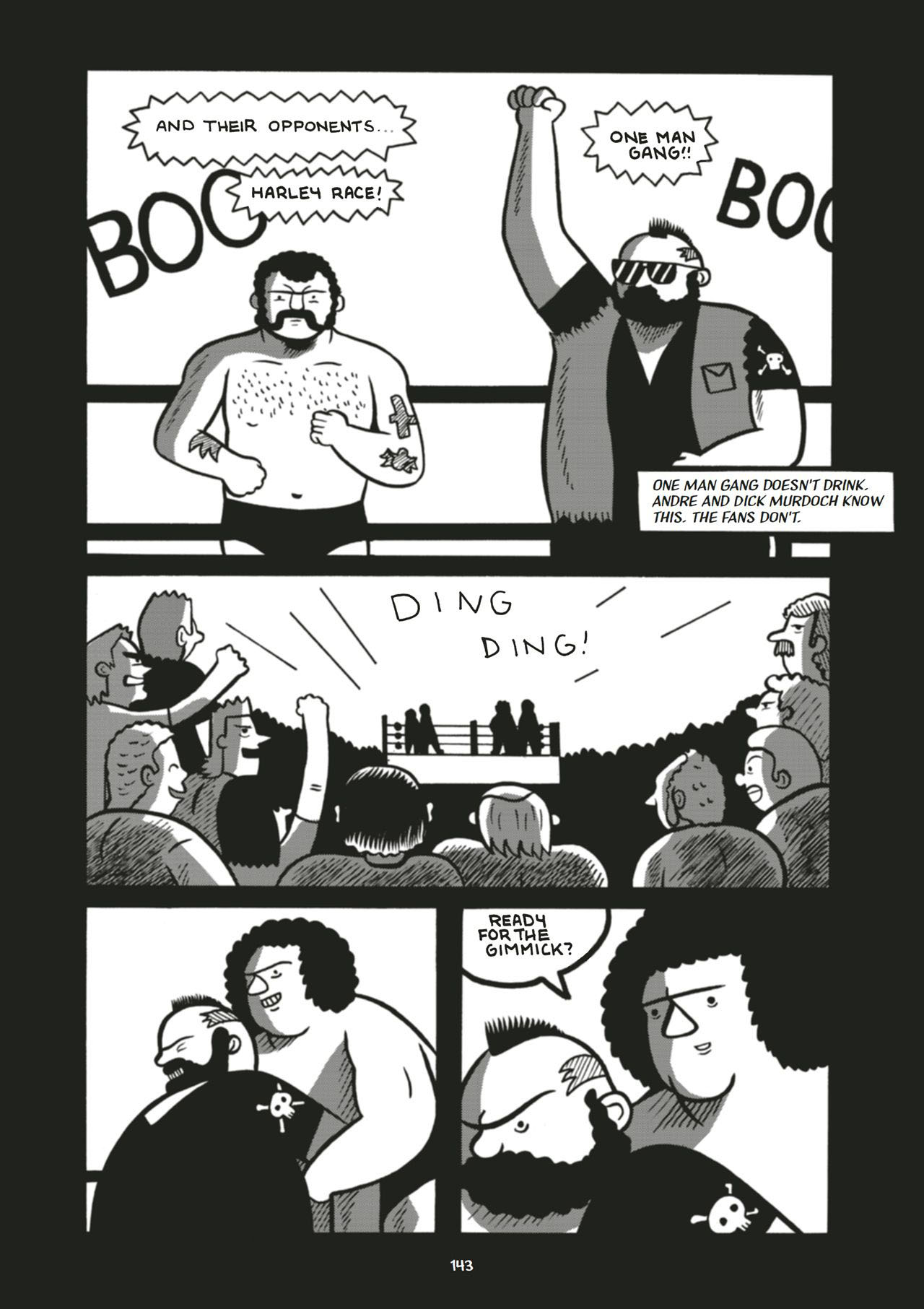 Read online Andre the Giant: Life and Legend comic -  Issue #1 - 143