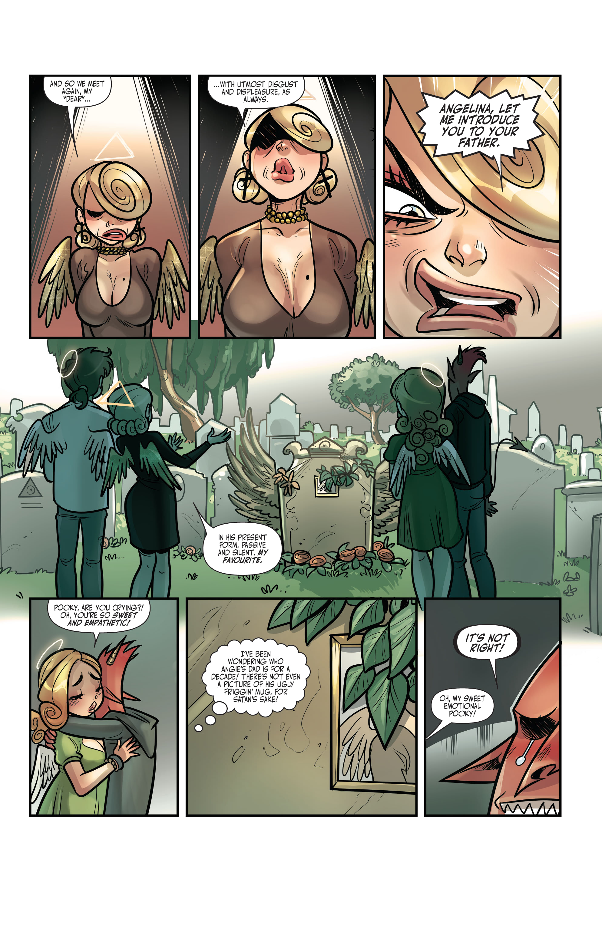 Read online Mirka Andolfo Un/Sacred comic -  Issue #7 - 8