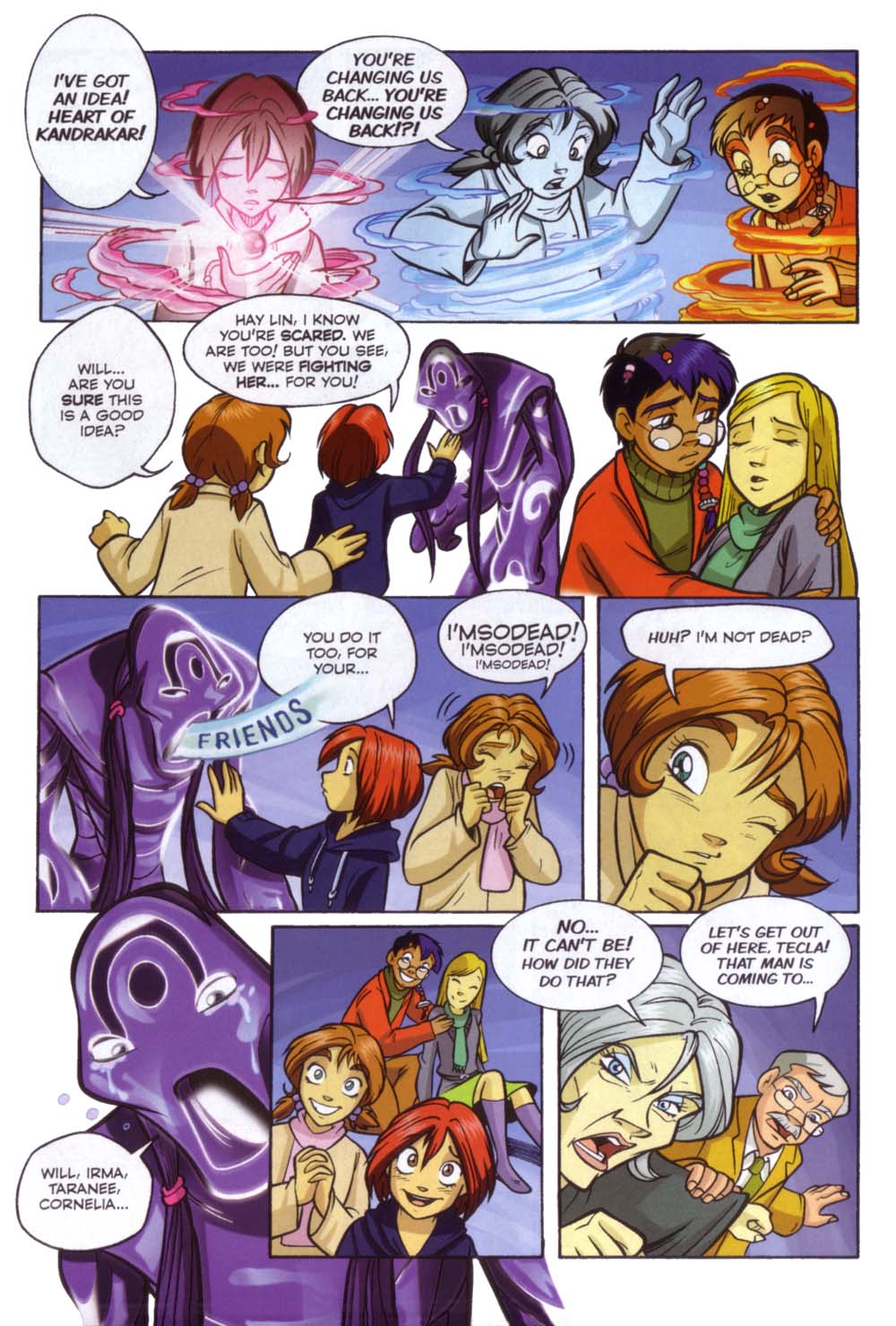 Read online W.i.t.c.h. comic -  Issue #71 - 55