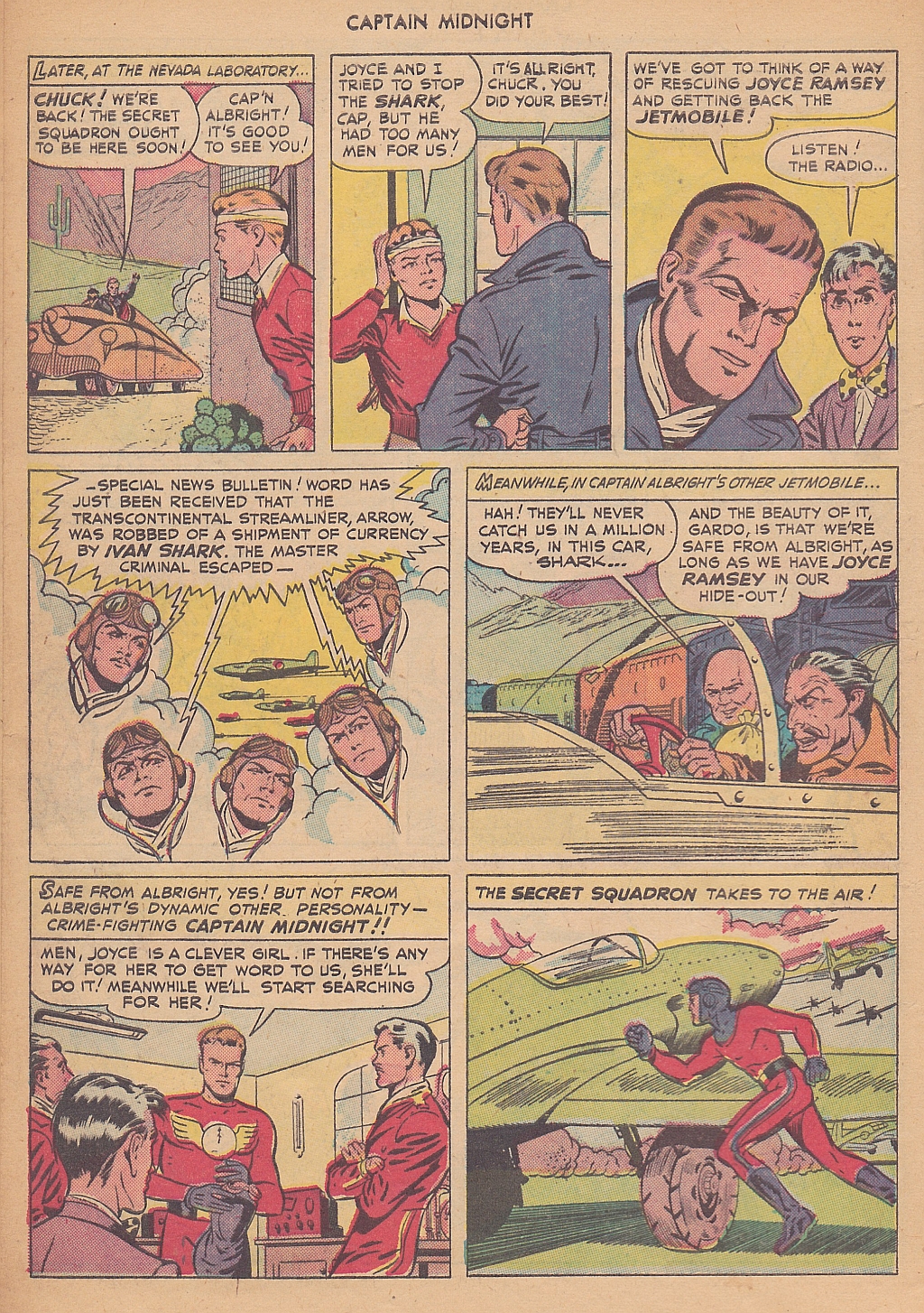 Read online Captain Midnight (1942) comic -  Issue #57 - 6