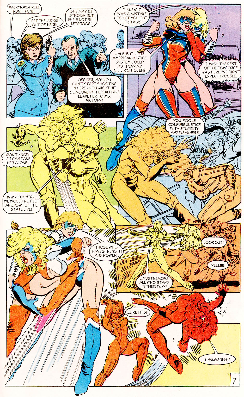 Read online Femforce comic -  Issue #72 - 10