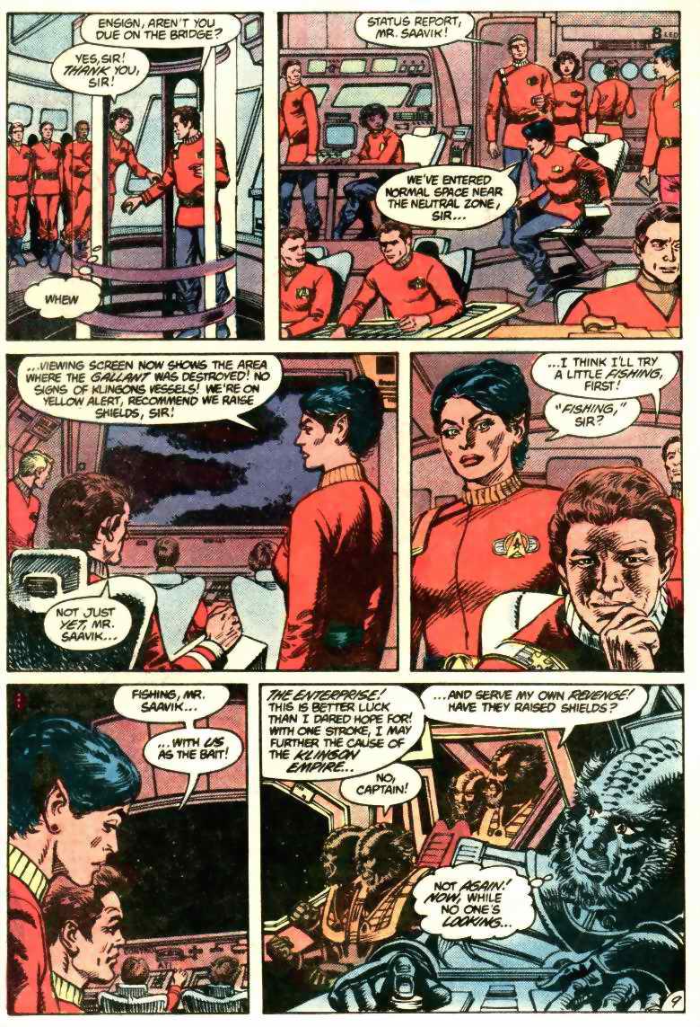 Read online Star Trek (1984) comic -  Issue #1 - 10