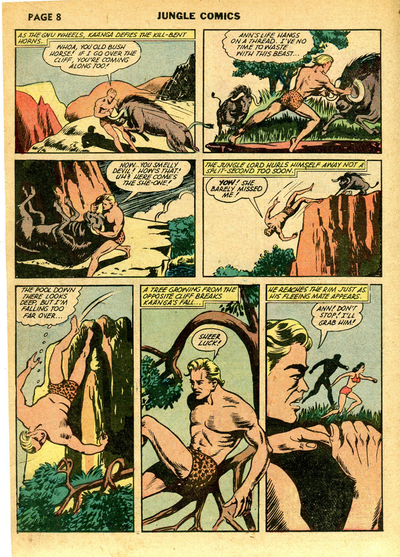 Read online Jungle Comics comic -  Issue #39 - 10