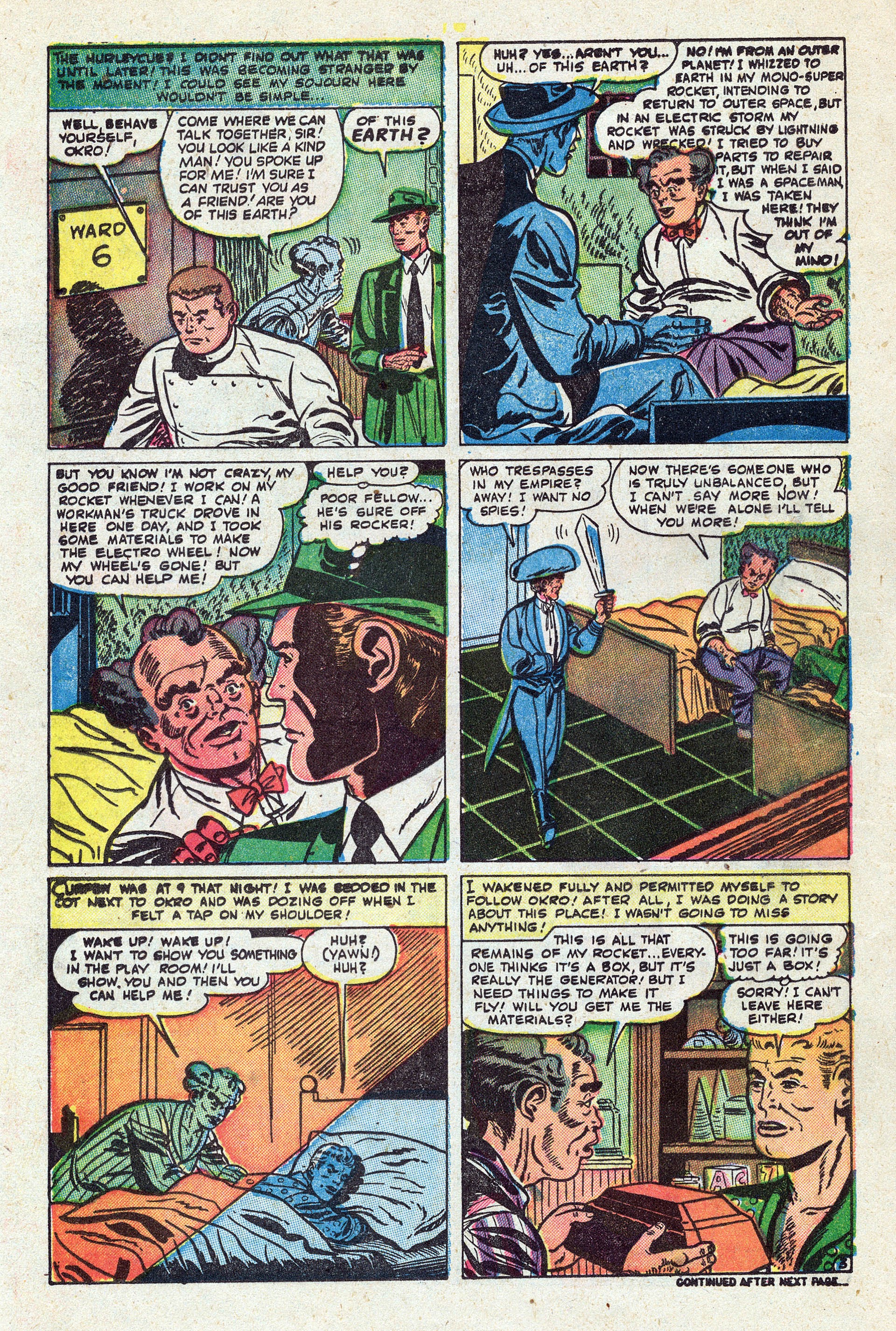 Read online Adventures into Weird Worlds comic -  Issue #1 - 12