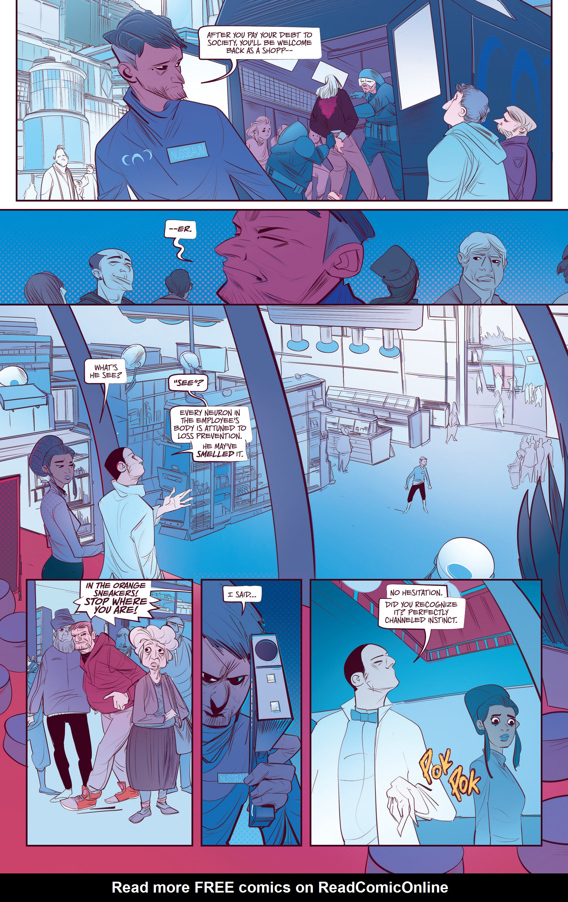 Read online Shoplifters Will Be Liquidated comic -  Issue #1 - 5