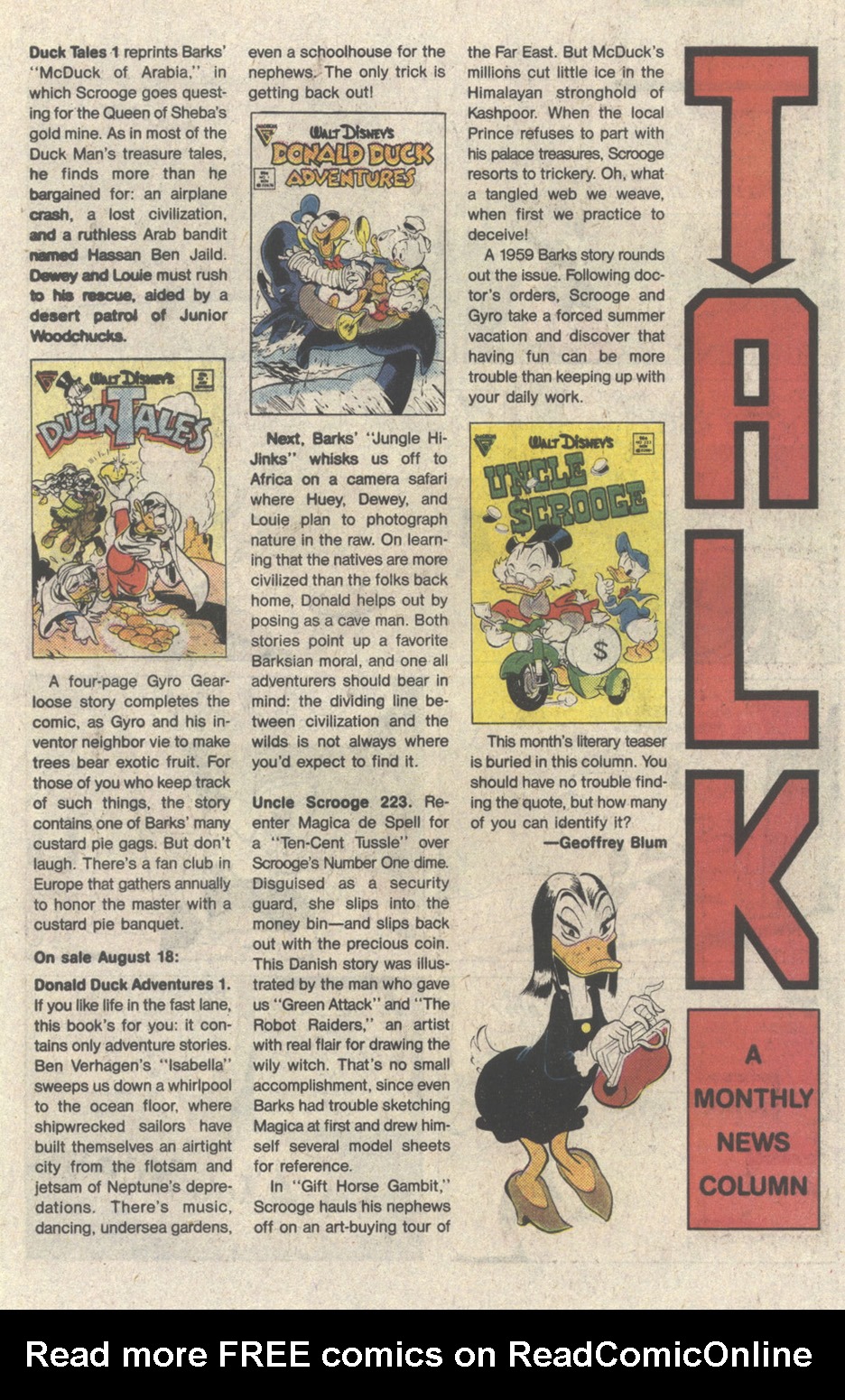 Read online Walt Disney's Uncle Scrooge Adventures comic -  Issue #1 - 28