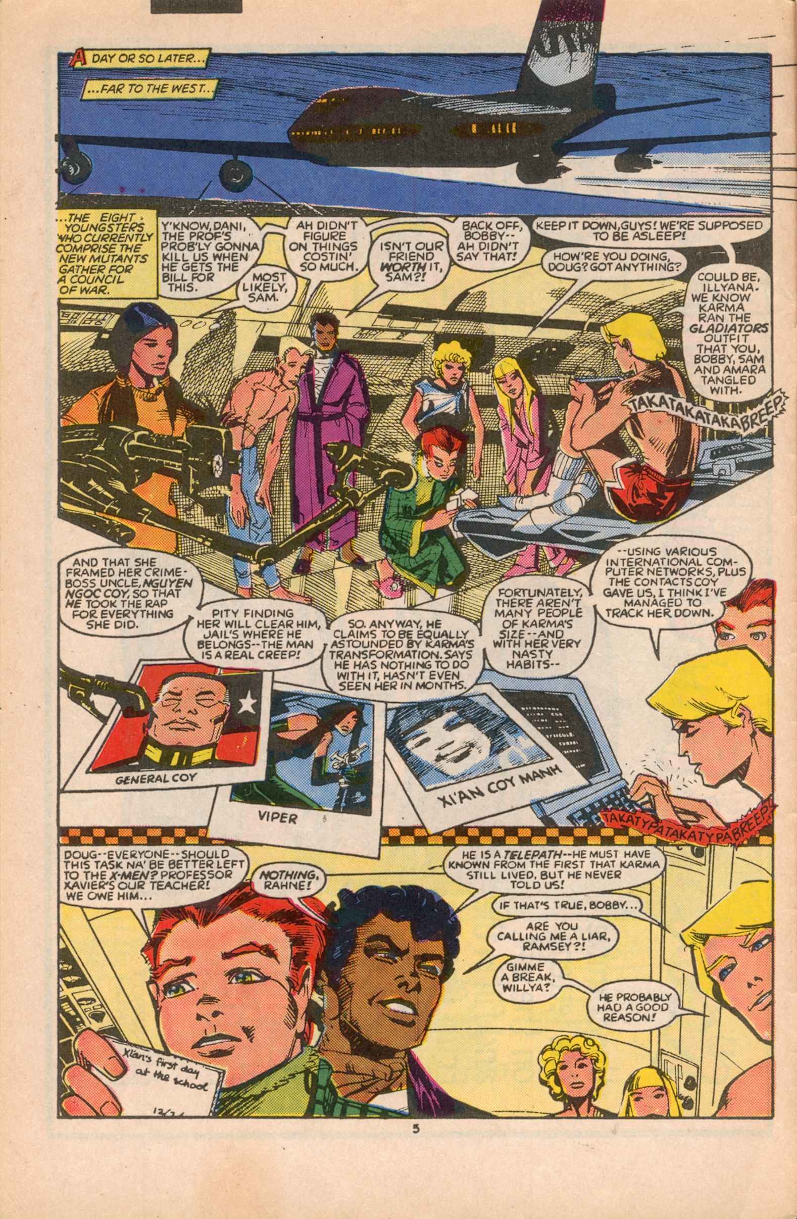 The New Mutants Issue #32 #39 - English 6