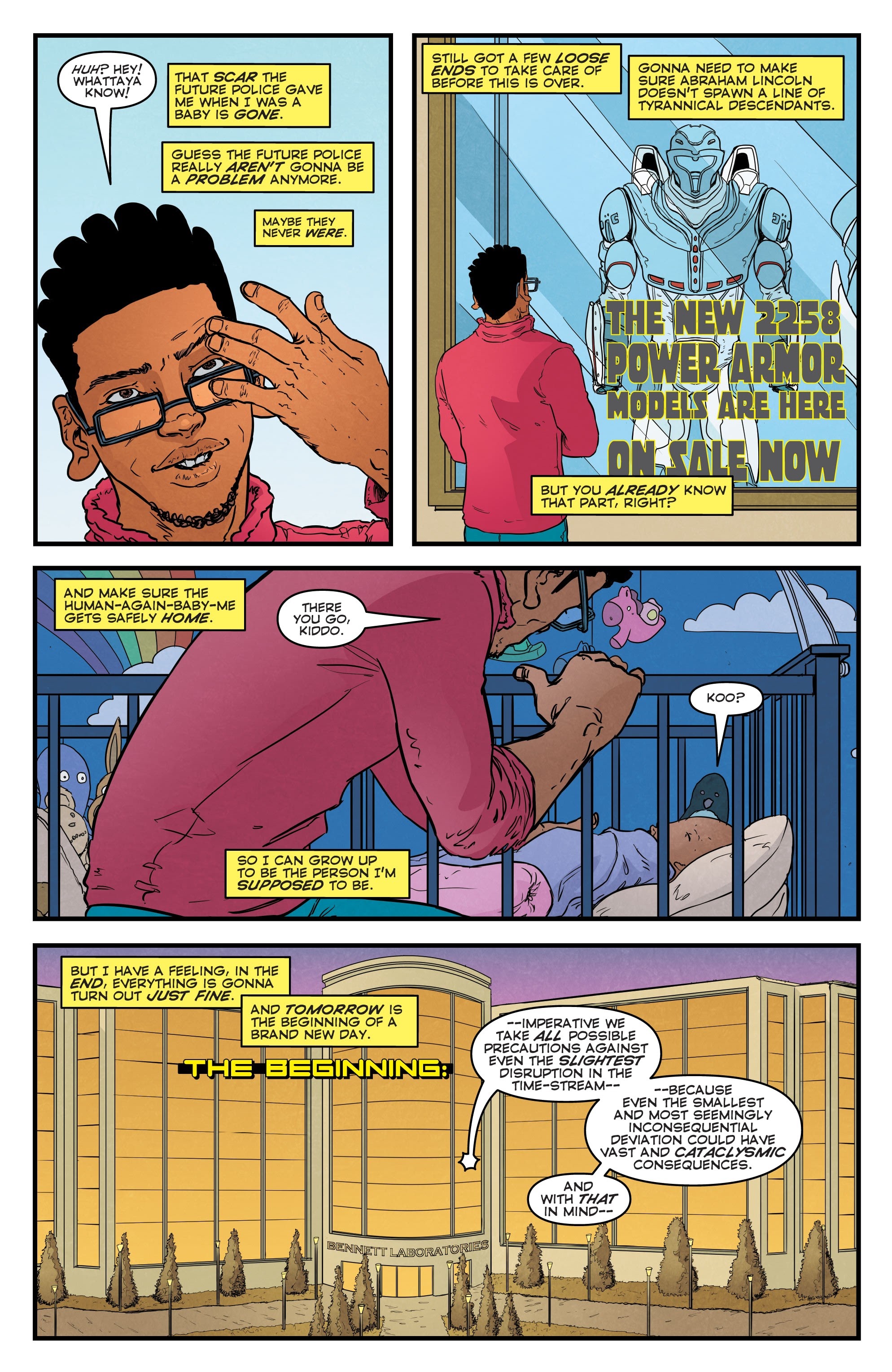 Read online The Man Who Effed Up Time comic -  Issue #5 - 19