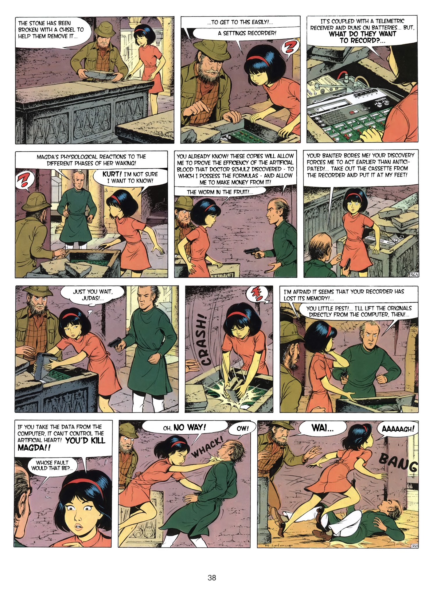 Read online Yoko Tsuno comic -  Issue #1 - 40