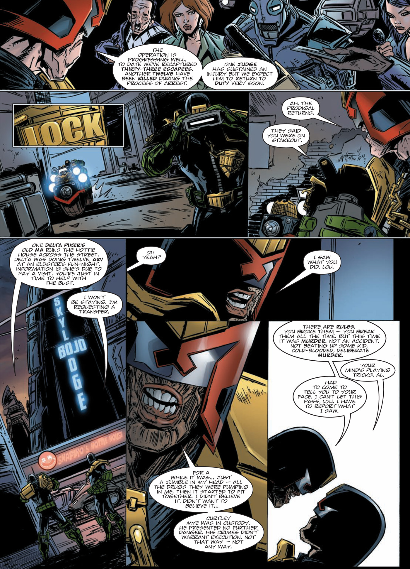 Read online Judge Dredd: Day of Chaos: Fallout comic -  Issue # TPB (Part 3) - 30