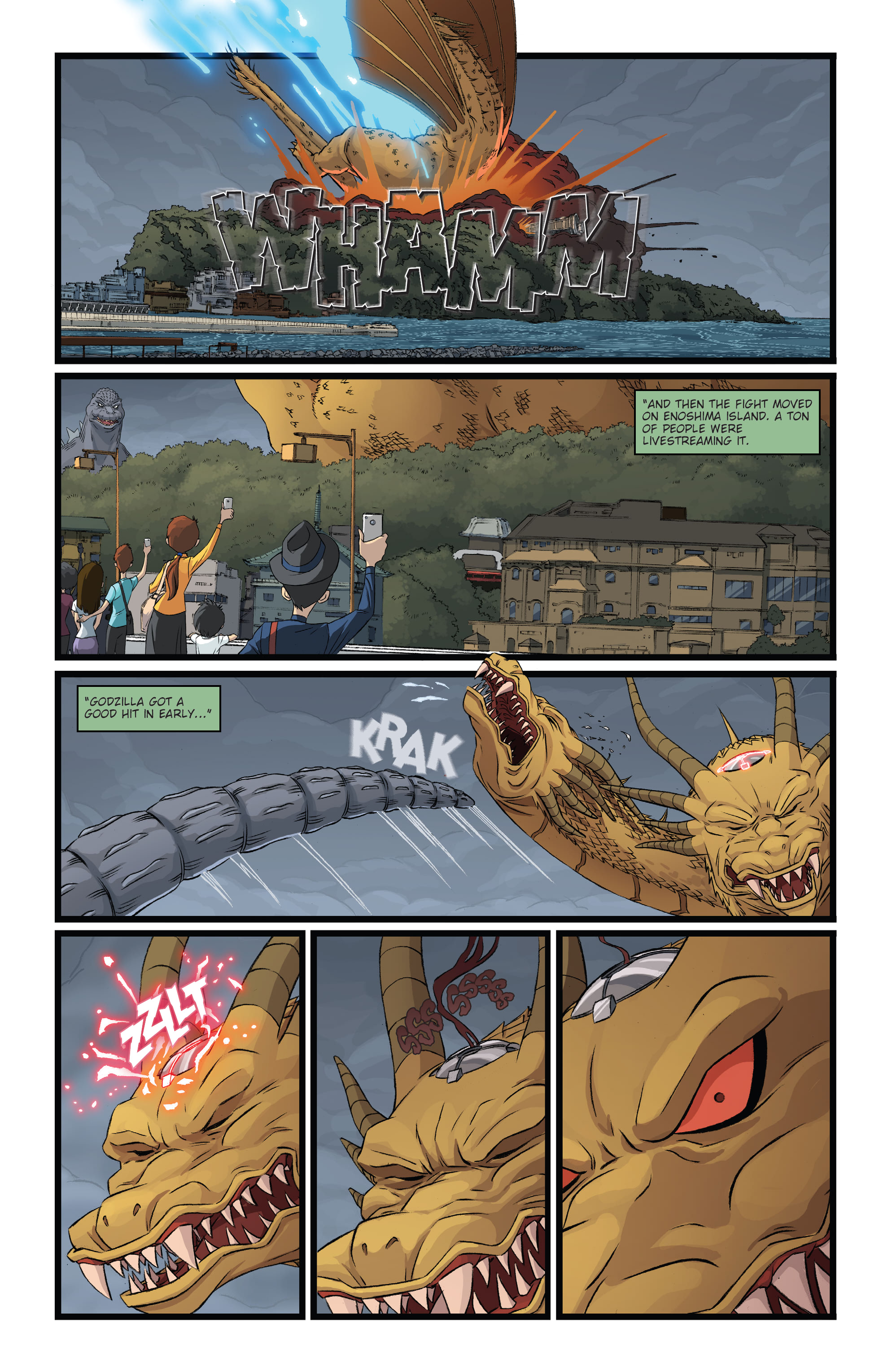 Read online Godzilla: Monsters & Protectors - All Hail the King! comic -  Issue #3 - 17
