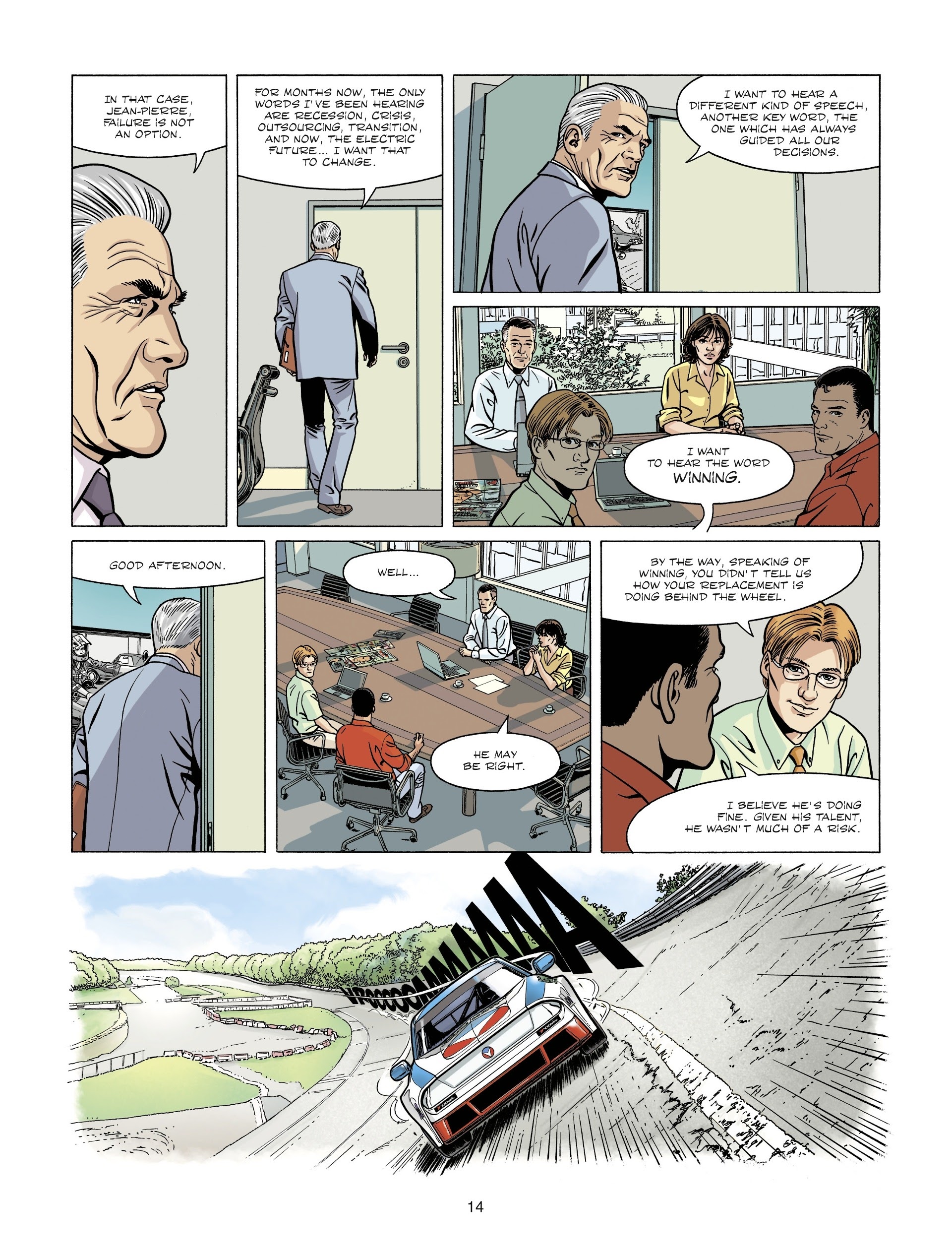 Read online Michel Vaillant comic -  Issue #2 - 14