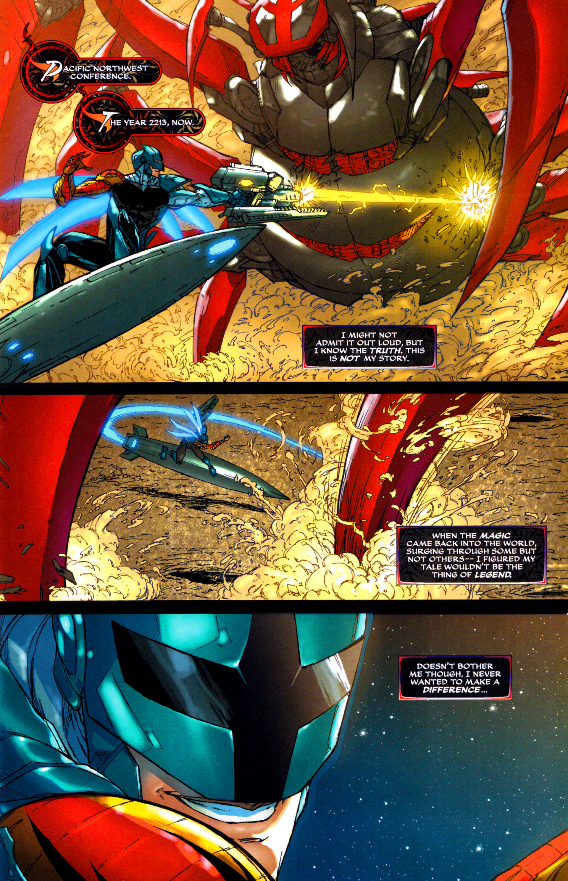 Read online Michael Turner's Soulfire (2013) comic -  Issue #1 - 5