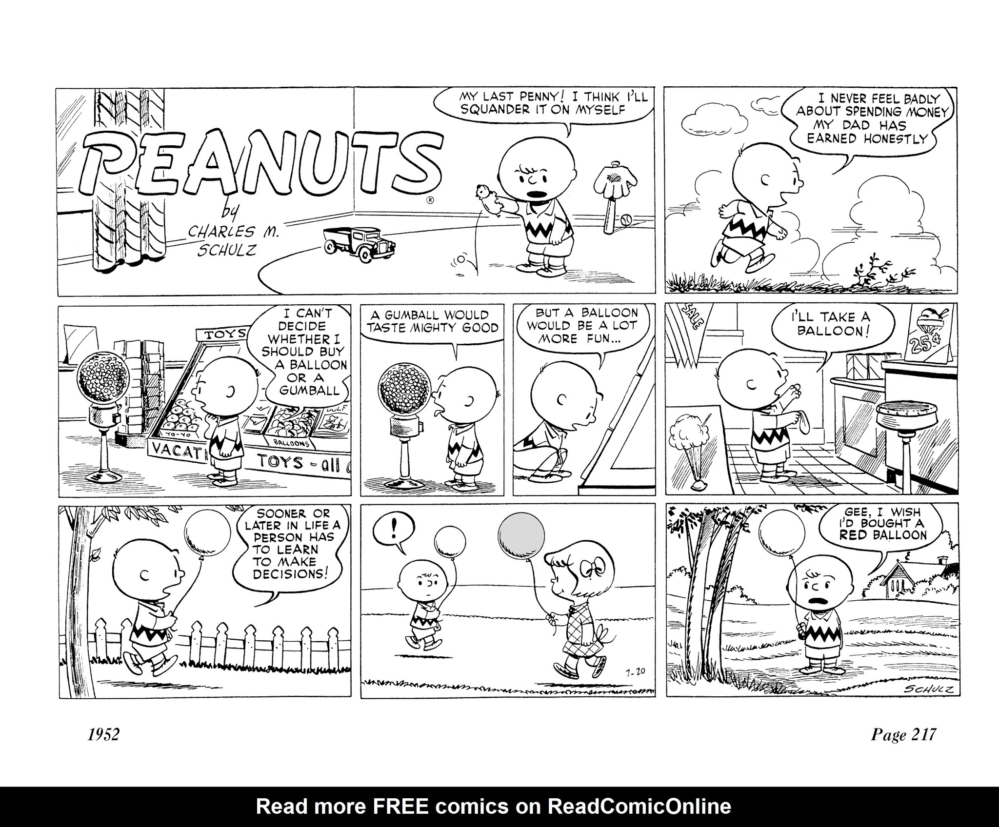 Read online The Complete Peanuts comic -  Issue # TPB 1 - 229