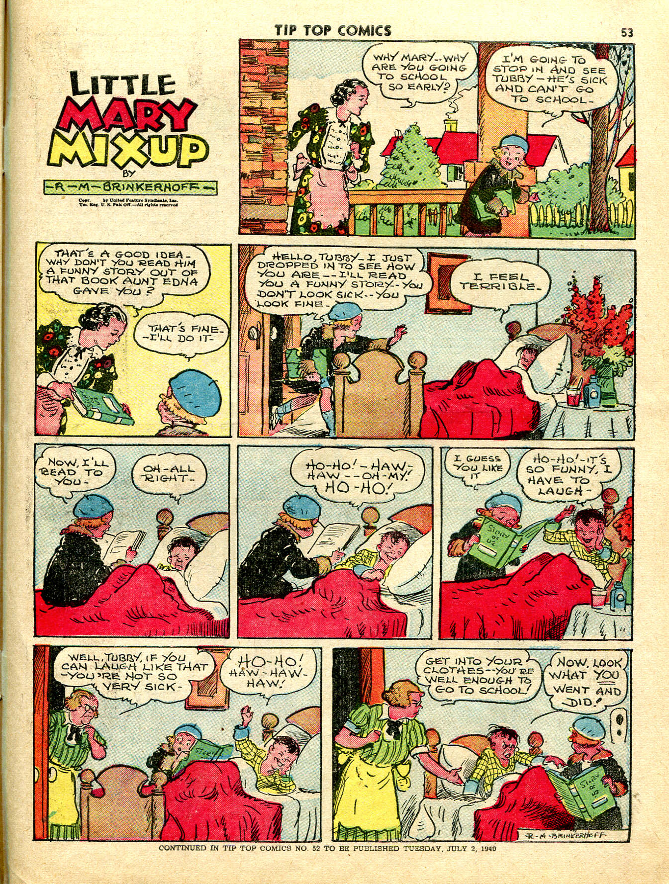 Read online Tip Top Comics comic -  Issue #51 - 55