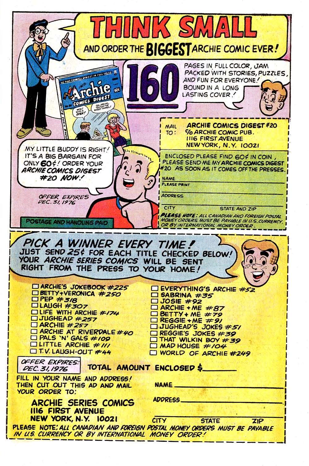 Read online Archie (1960) comic -  Issue #256 - 27
