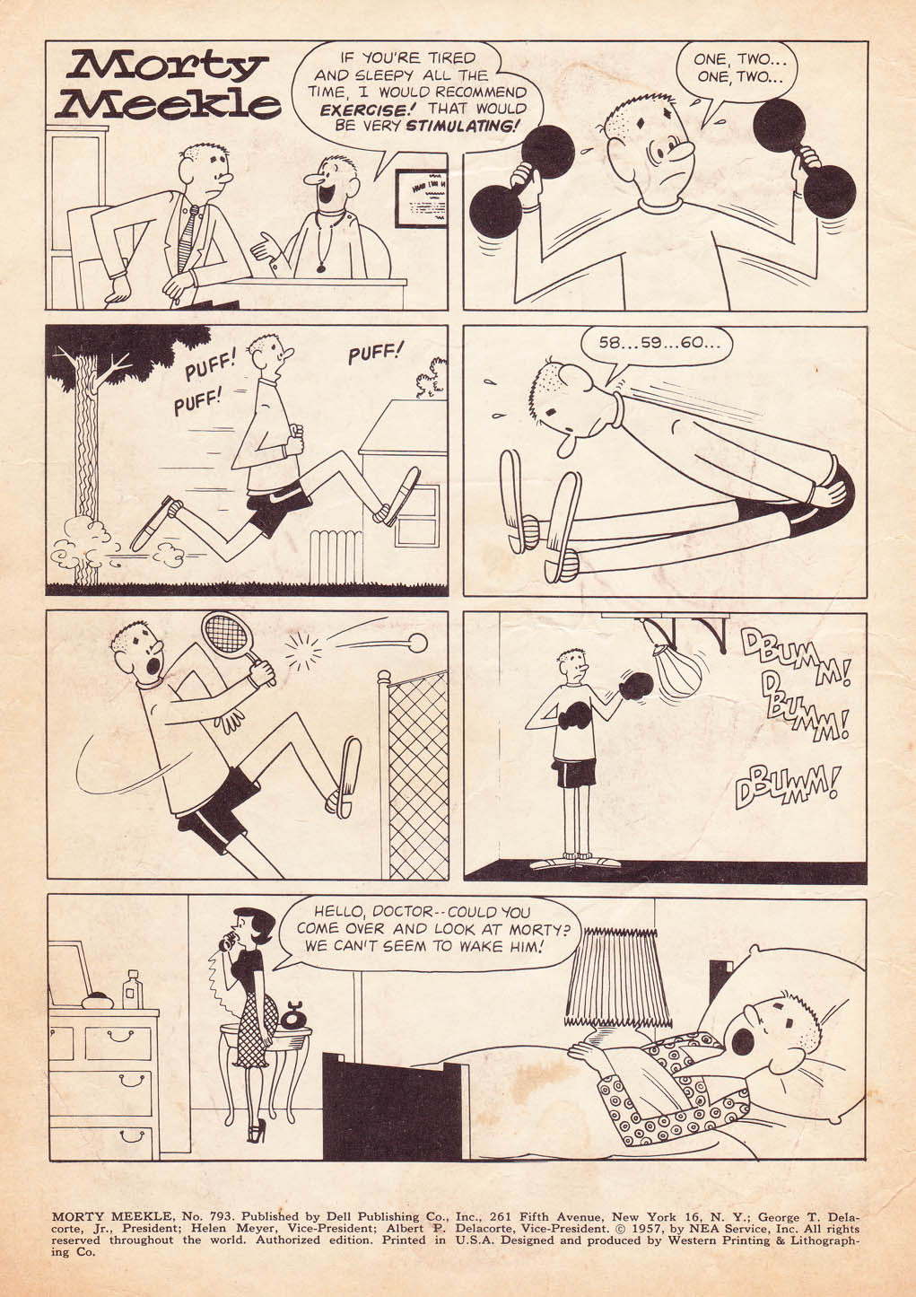 Read online Four Color Comics comic -  Issue #793 - 2