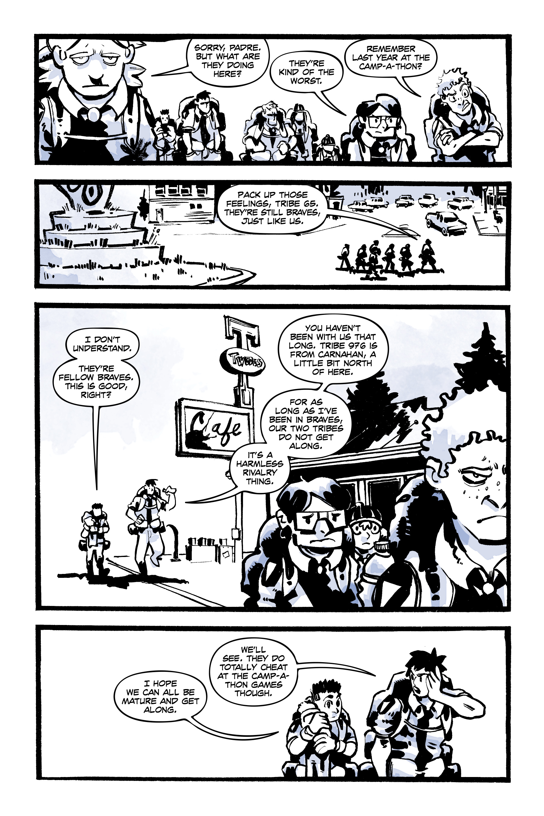 Read online Junior Braves of the Apocalypse: Out of the Woods comic -  Issue # TPB (Part 1) - 76