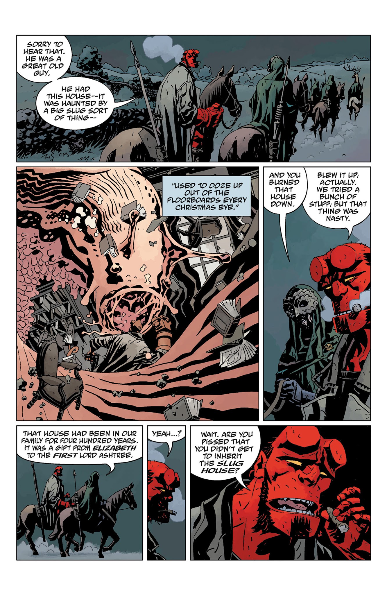 Read online Hellboy: The Wild Hunt comic -  Issue # TPB - 30