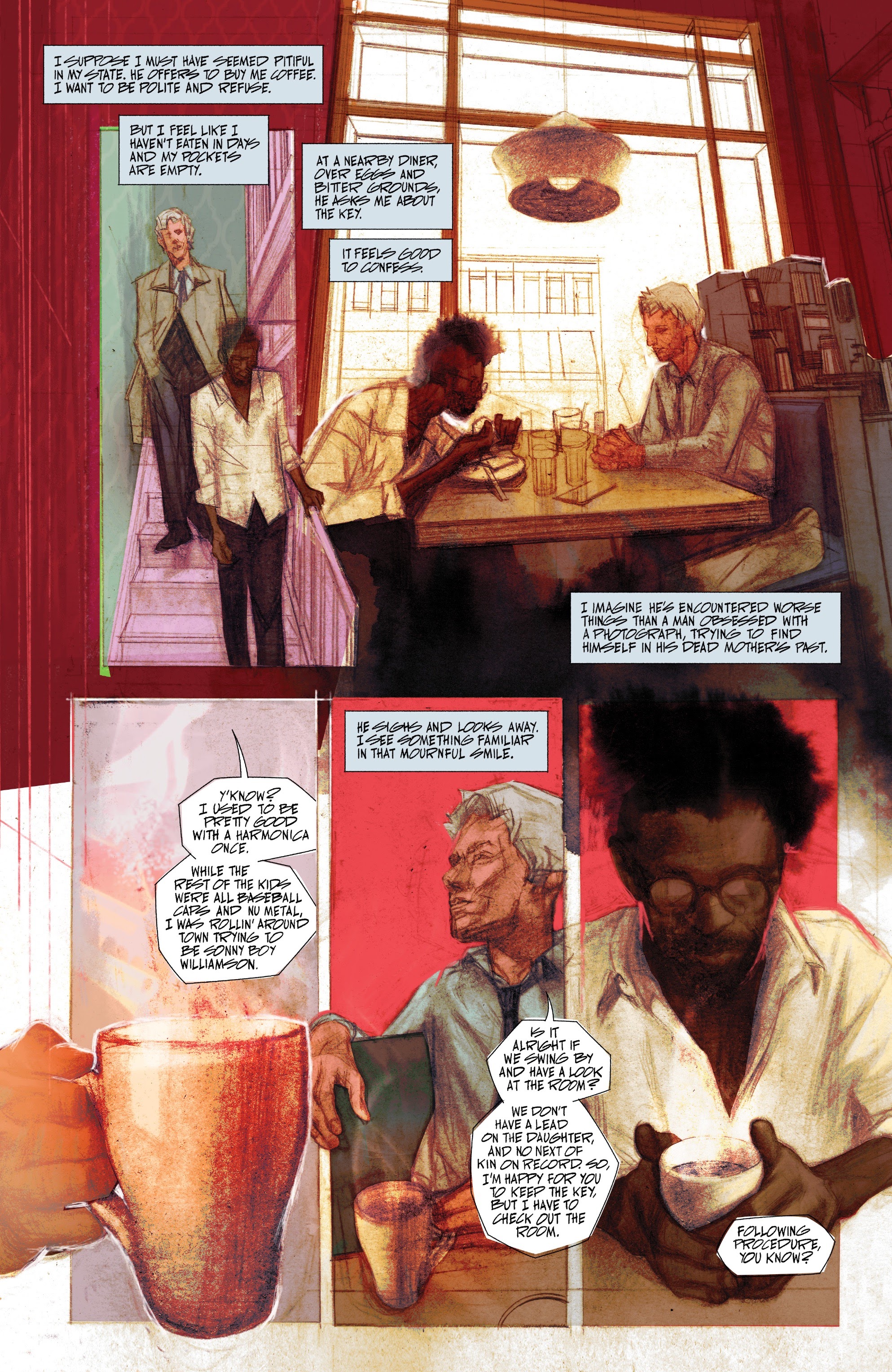 Read online Blue In Green comic -  Issue # TPB - 85