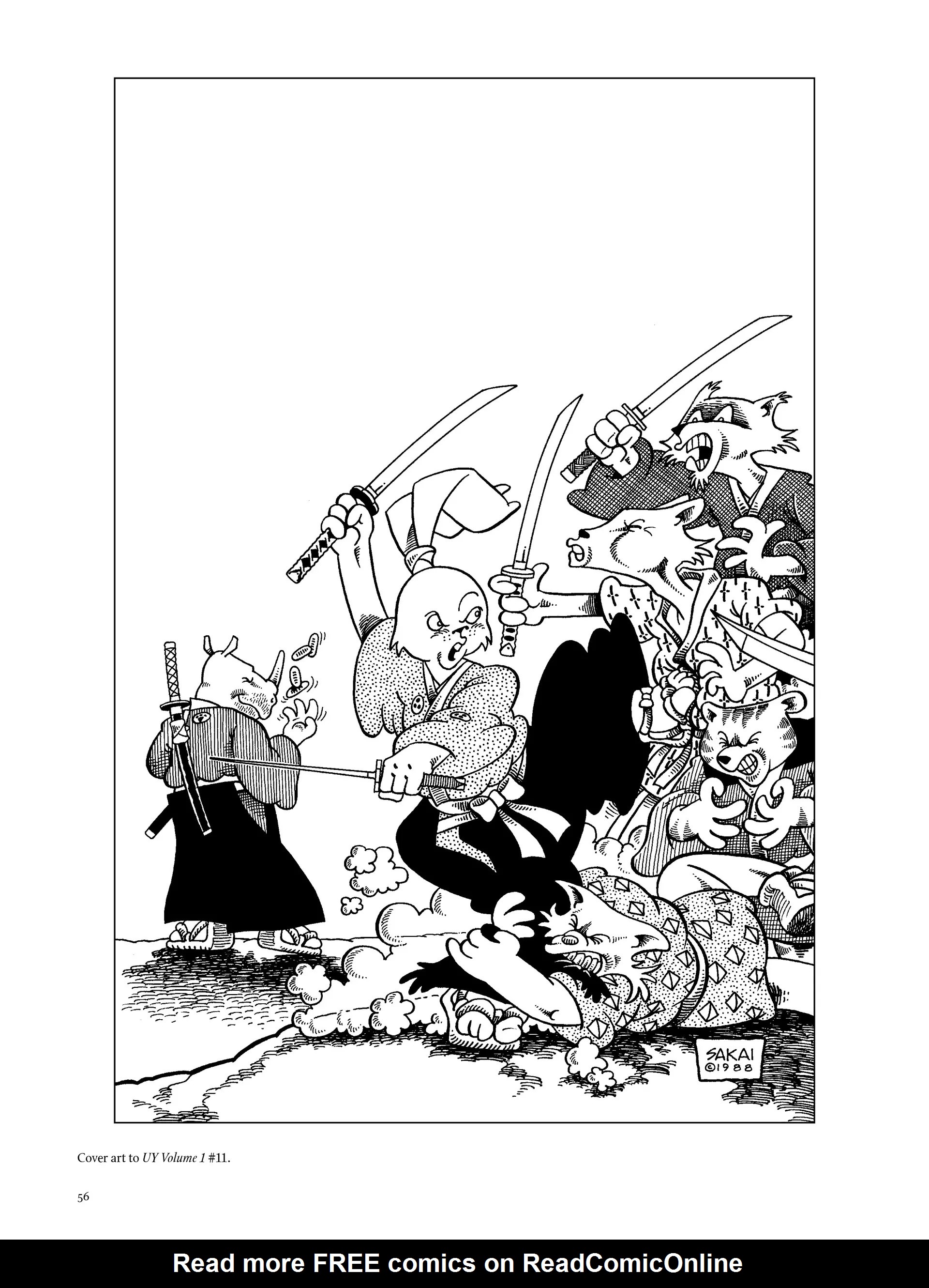Read online The Art of Usagi Yojimbo comic -  Issue # TPB (Part 1) - 65